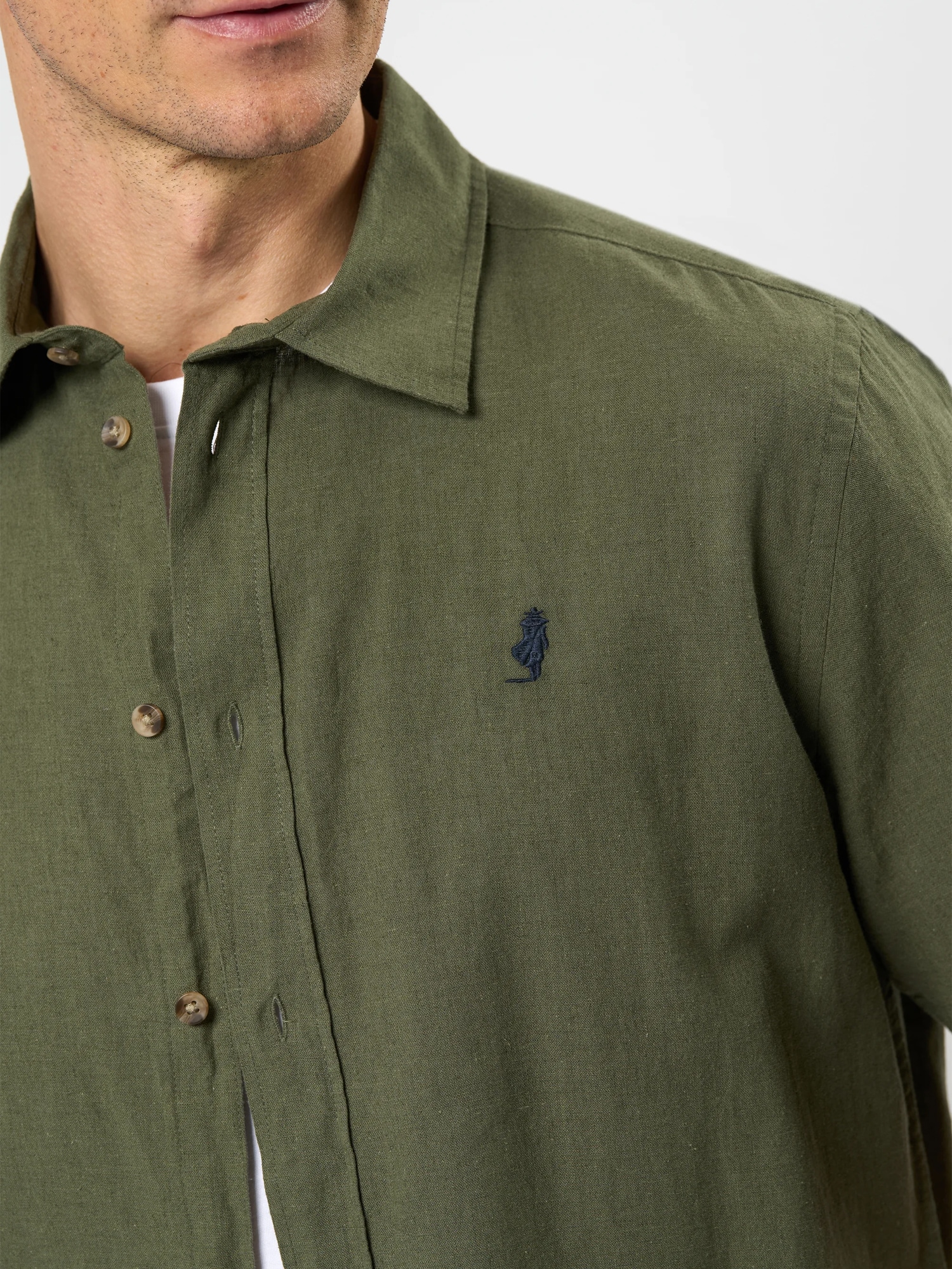 MCS Langarmhemd »MCS shirt Fort Worth«