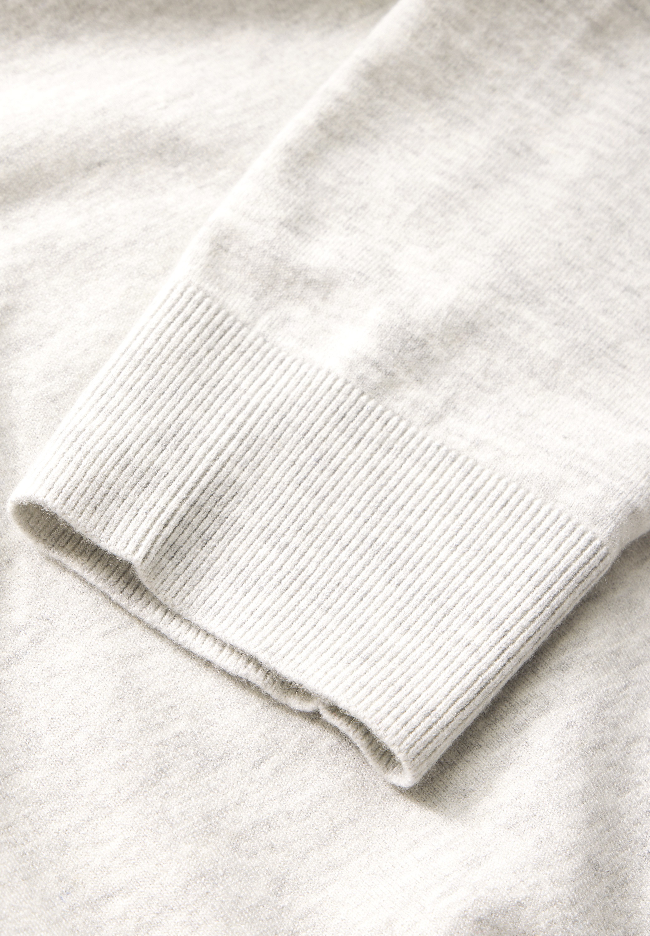 STREET ONE MEN Poloshirt, mit Materialmix
