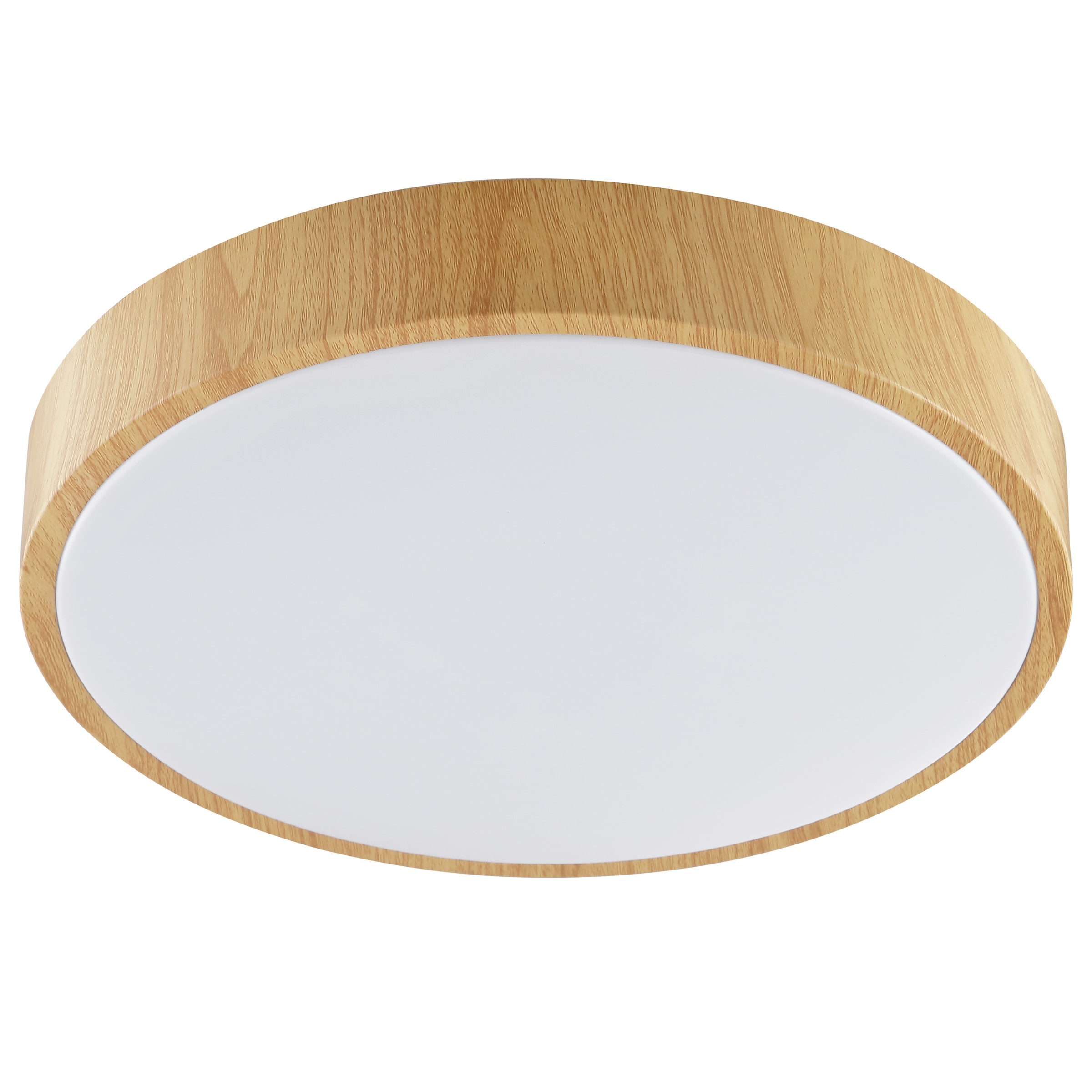 Brilliant LED Deckenleuchte »Teranon« LED-Modul 1 Stk. Warmweiß Holzoptik, 3000 K, braun/weiß