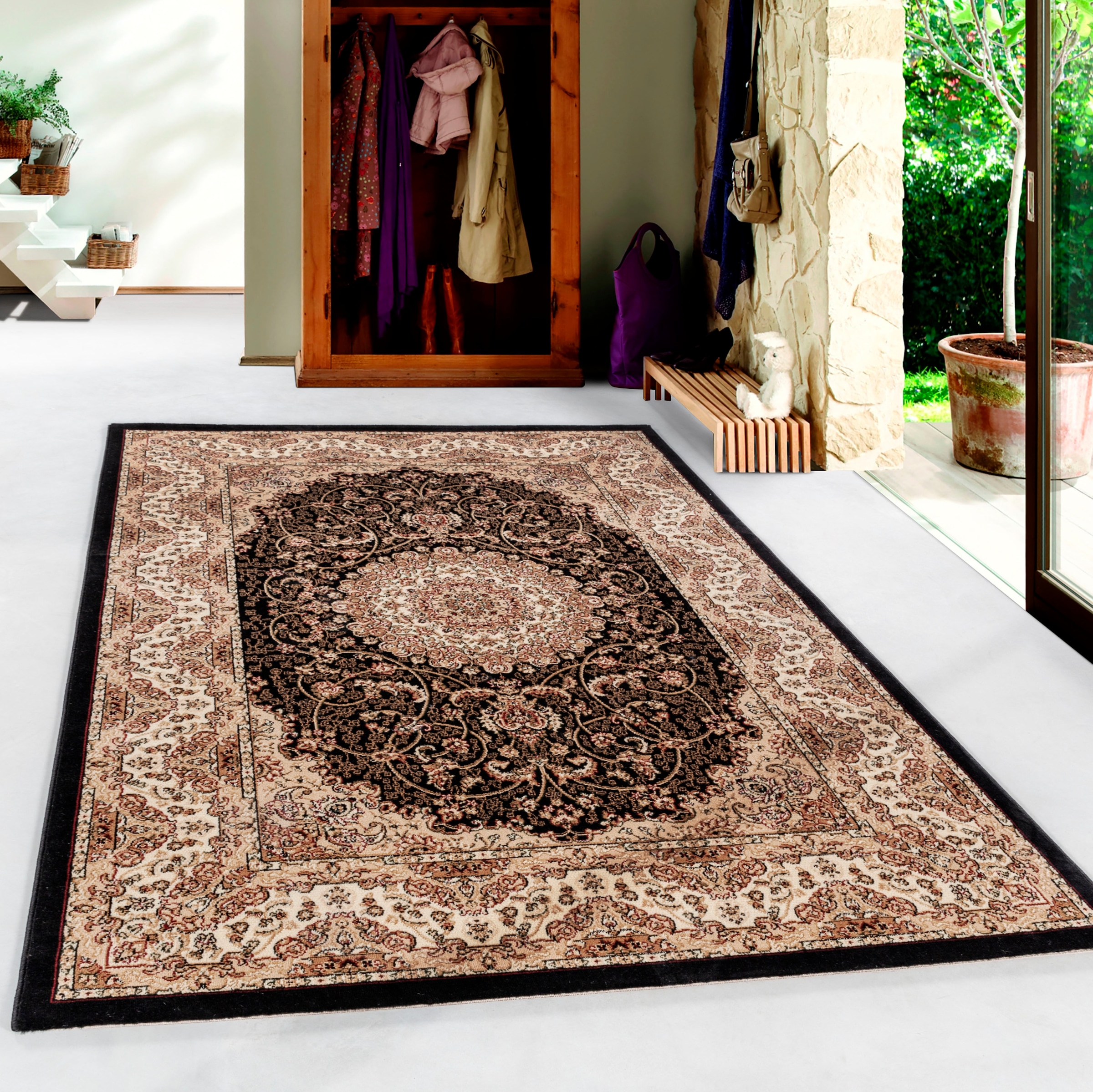 Ayyildiz Teppiche Teppich "KASHMIR 2606" rechteckig 10 mm Höhe Orient Optik günstig online kaufen