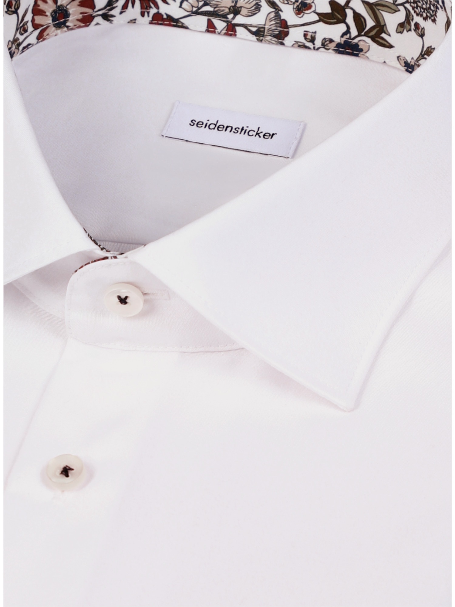 seidensticker Businesshemd »Schwarze Rose« Slim 1/1 Kentkragen Uni