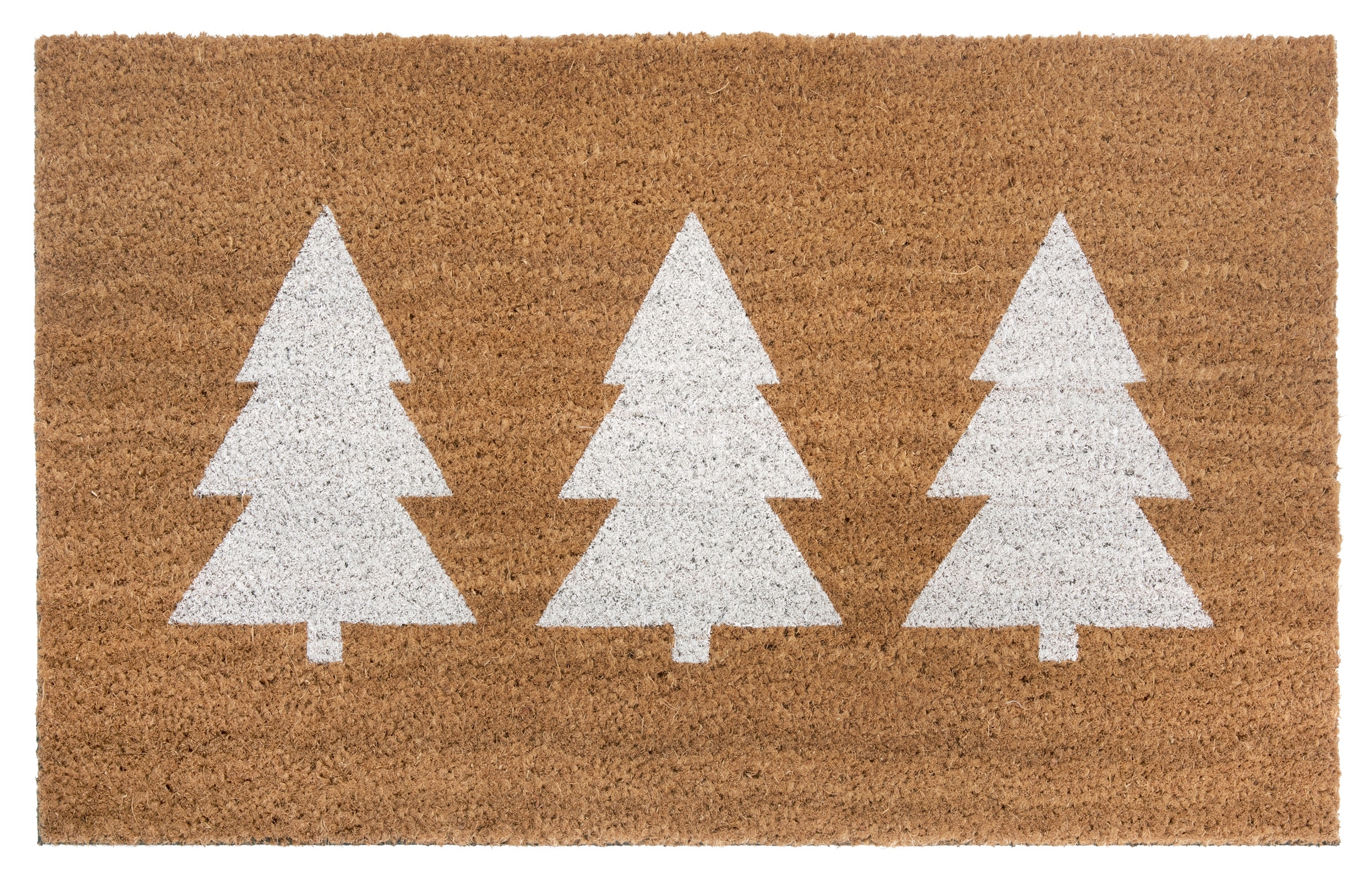 HANSE Home Fußmatte "Mix Mats Kokos Pine Trees, Türmatte" rechteckig 15 mm günstig online kaufen