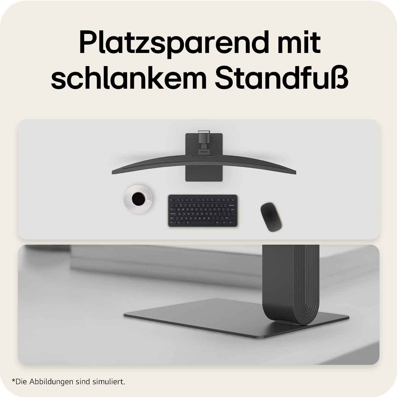 LG Curved-LED-Monitor »34U640B« 86 cm/34 ″  3440 x 1440 px UWQHD 5 Reaktionszeit 144 Hz