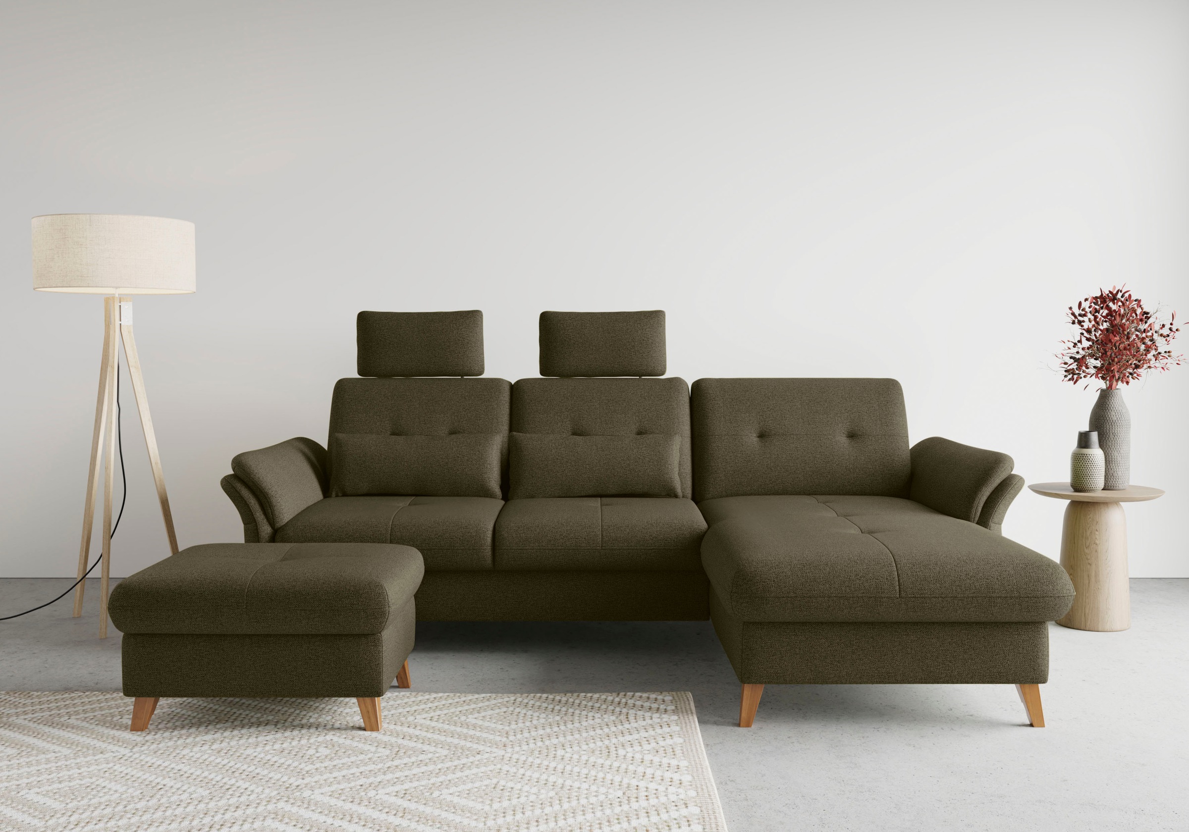 sit&more Stauraumhocker »Göteborg«, mit Federkern