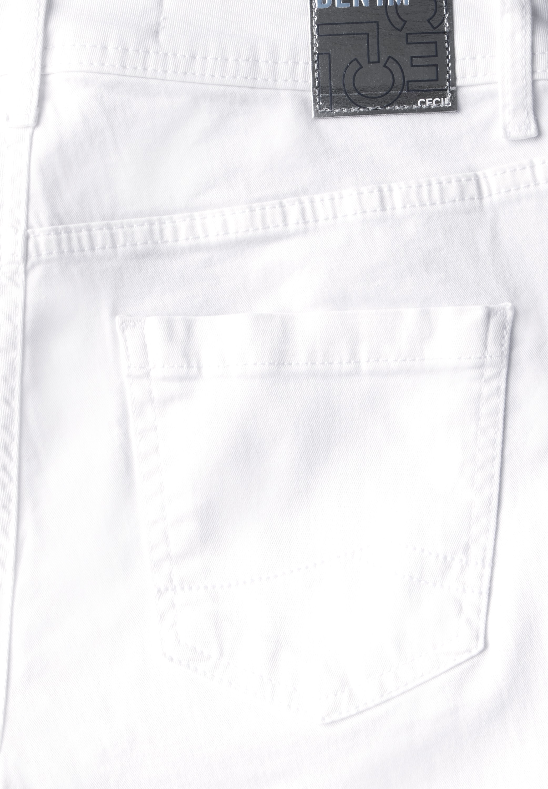 Cecil Slim-fit-Jeans, High Waist