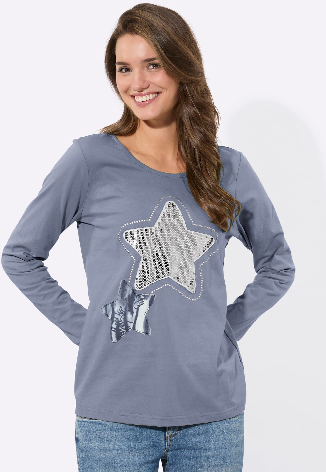 Inspirationen Langarmshirt "Rundhals-Shirt" 1