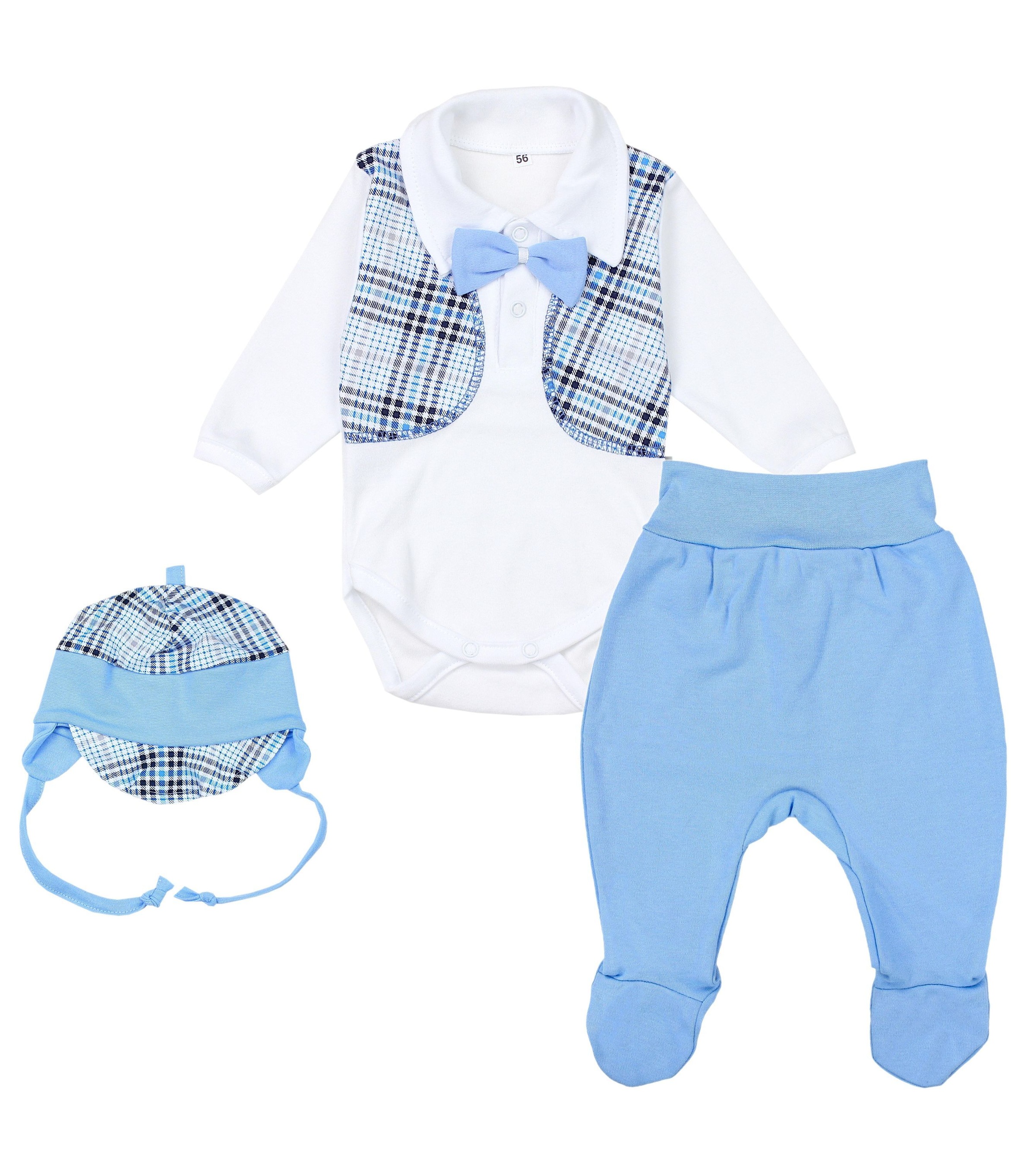 TupTam Body "Set Baby Body Strampelhose Mütze Bekleidungsset"
