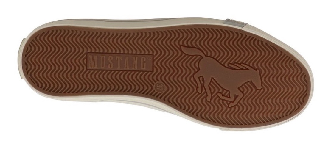 Sneaker MUSTANG SHOES "Mustang Shoes Sneaker Lederimitat/Textil", Herren, Gr. 37, grau, Lederimitat, Textil, Schuhe Sneaker 2