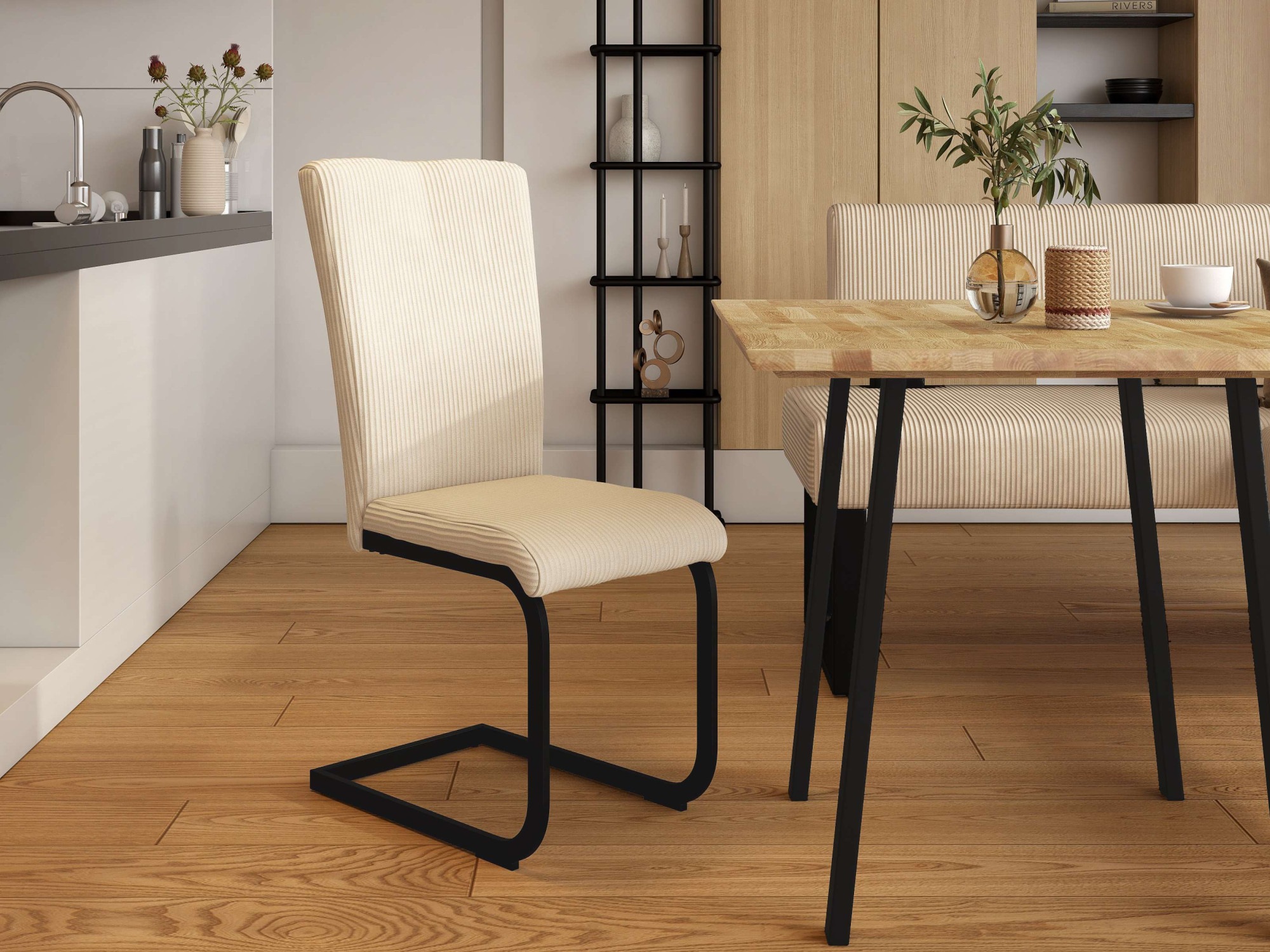 Home affaire Freischwinger "Oliver" () 2 Stk.Stuhl belastbar bis 120 Kg günstig online kaufen