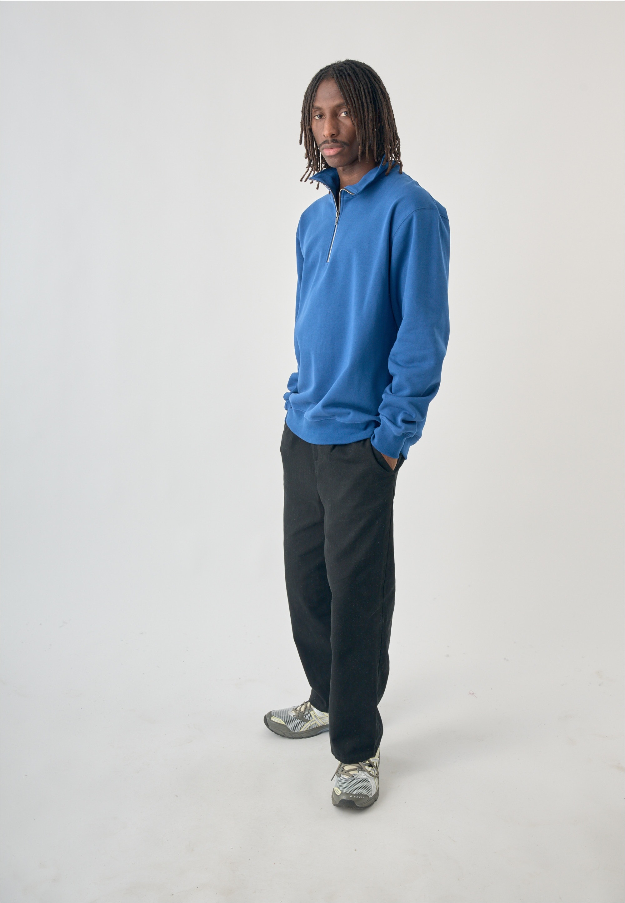 Cleptomanicx Sweatshirt , mit verstellbarem Kragen
