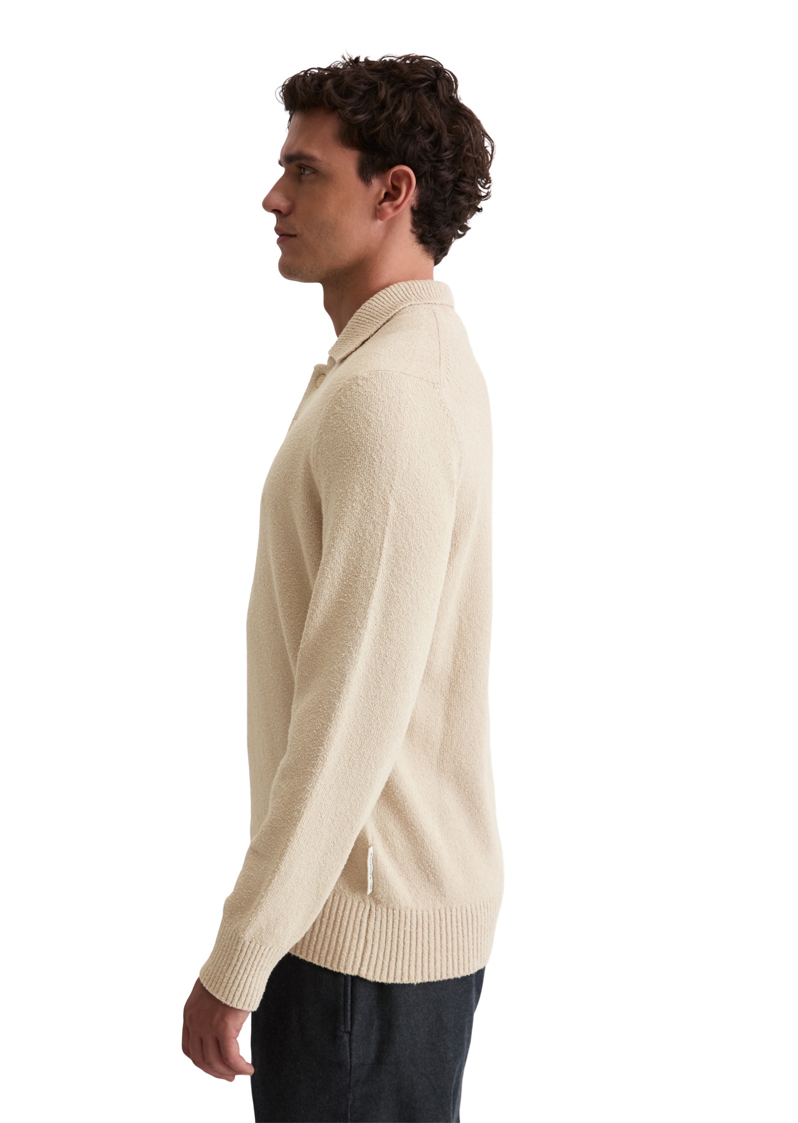 Marc O'Polo Strickpullover »aus Bio-Baumwoll-Bouclé«