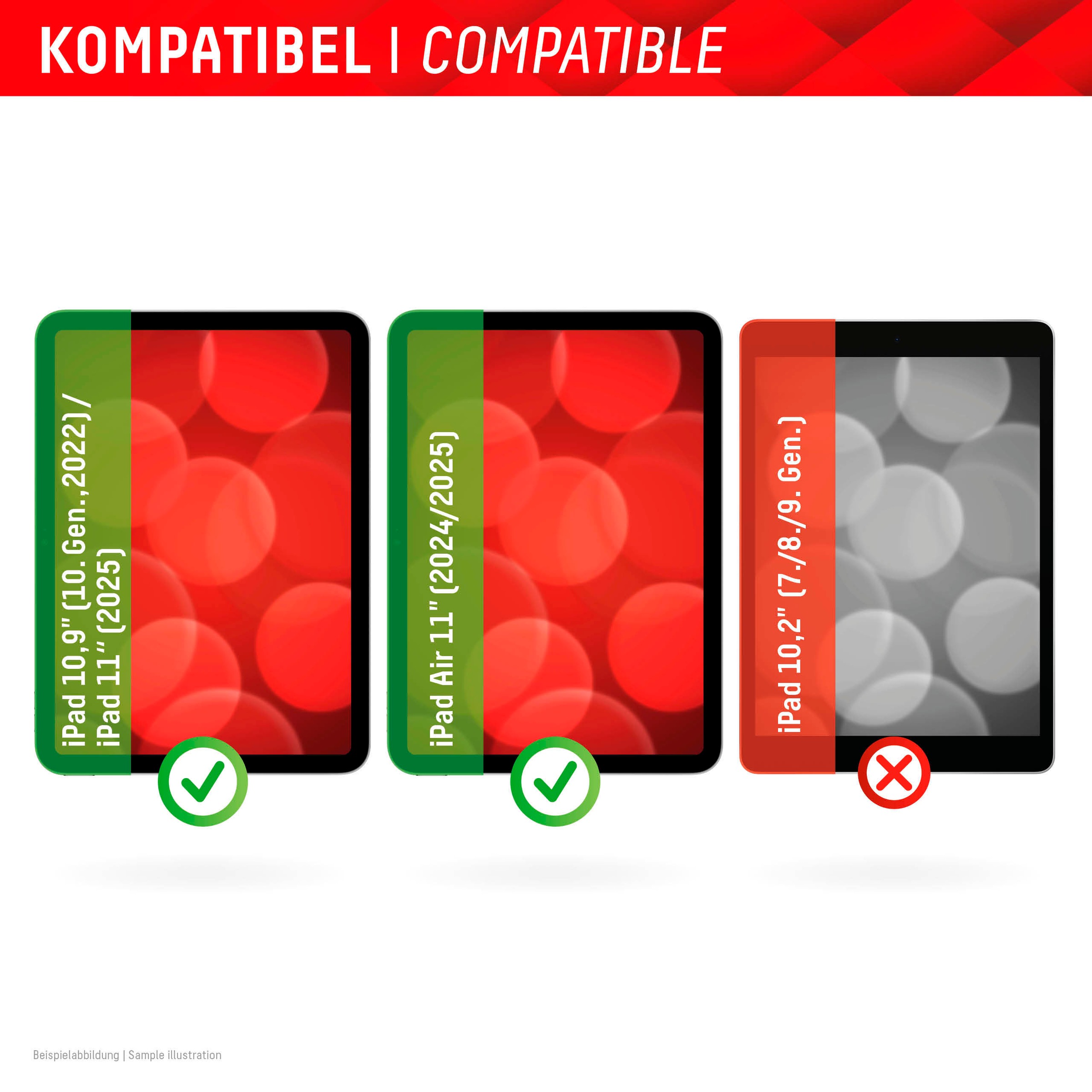 Displex Displayschutzfolie »Tablet PaperSense«, für Apple iPad 10,9" (10. Gen., 2022)-Apple iPad 11" (2025)-Apple iPad Air 11" (2024/2025), Schreiben wie auf Papier