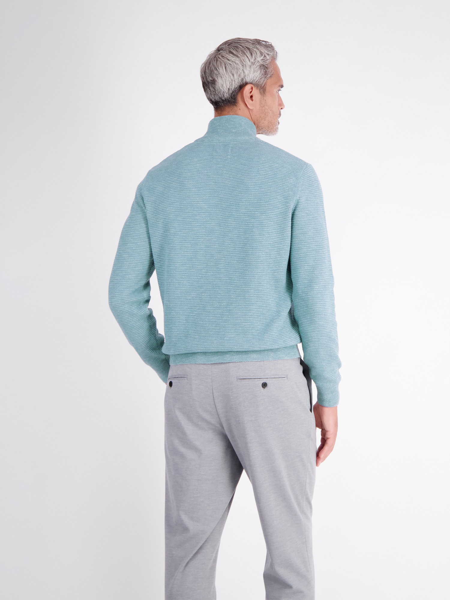 LERROS Sweatshirt »Legerer Troyer aus weichem Baumwollstrickgewebe«

