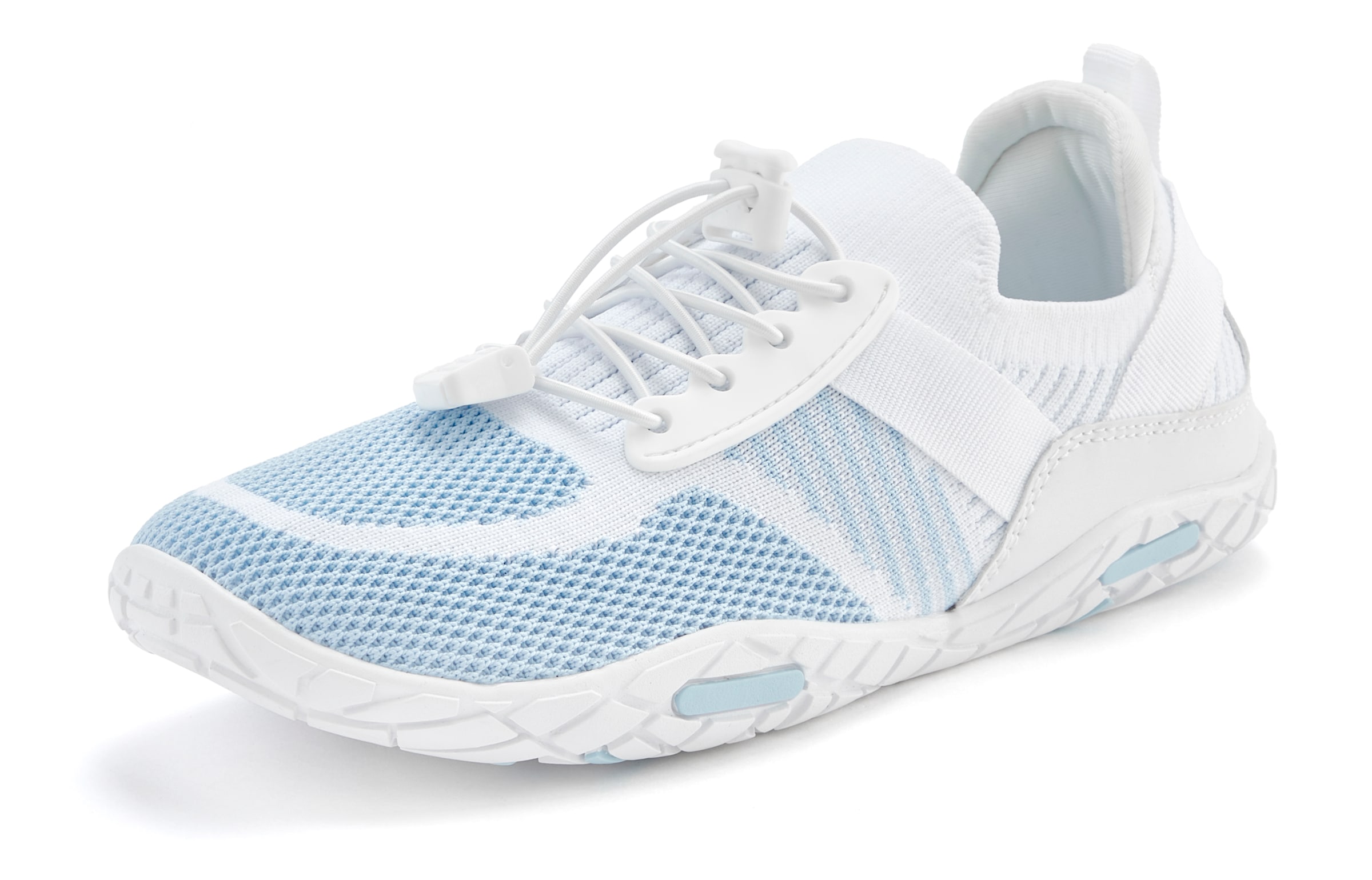 LASCANA Sneaker, Freizeitschuh, Halbschuh superleicht, flache flexible Sohle VEGAN