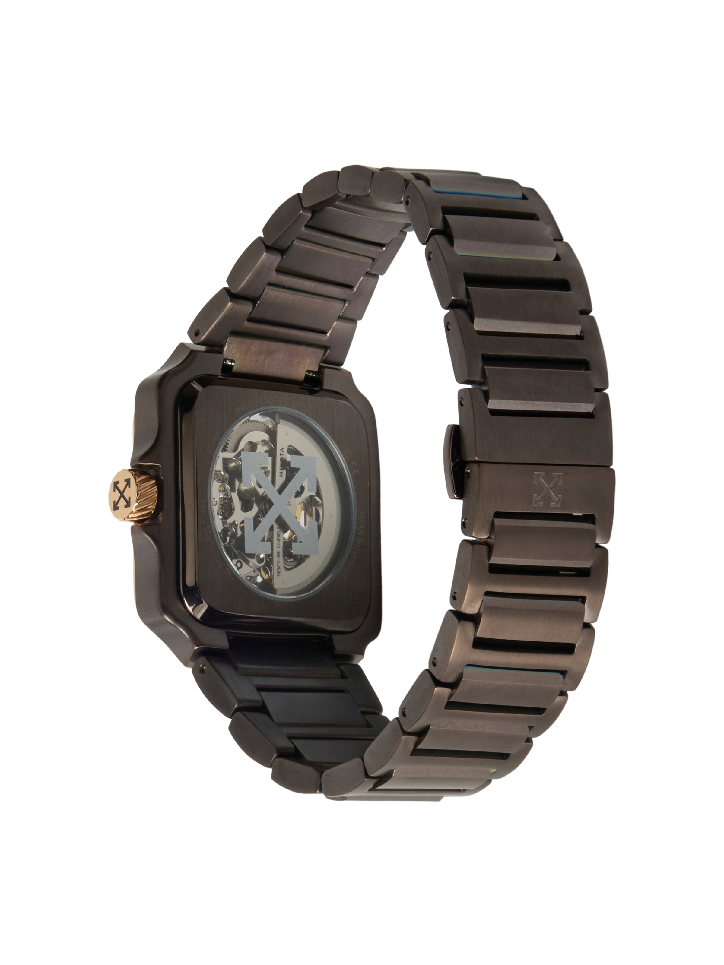 OFF-WHITE Automatikuhr »PROTO AUTO« Armbanduhr, Herrenuhr, Mechanische Uhr, Edelstahlarmband, analog