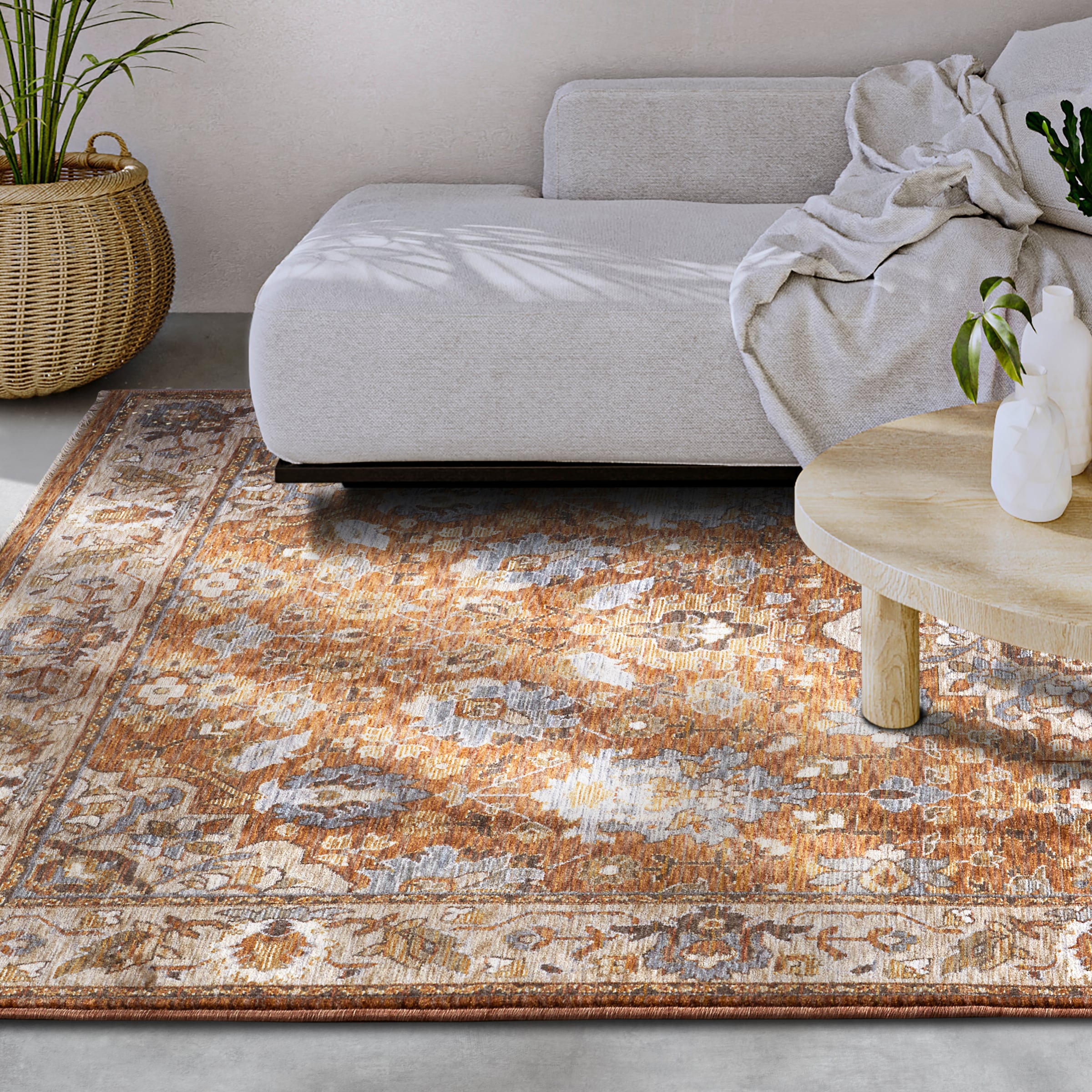 Villeroy & Boch Teppich »Egon«, rechteckig, 7 mm Höhe, Orientalisch, Fransen, Läufer, Wohnzimmer, Schlafzimmer, Klassisch