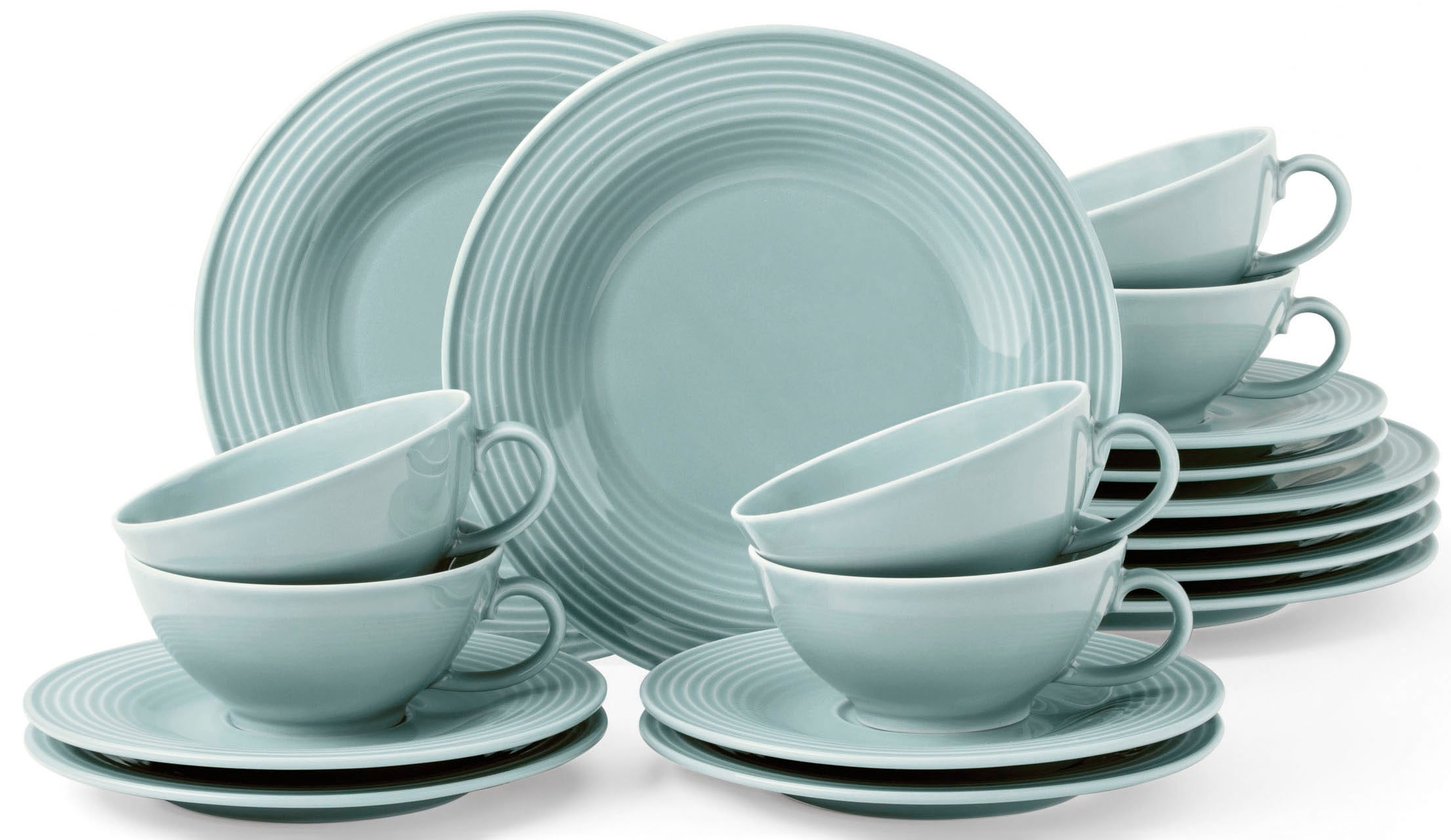 Seltmann Weiden Teeservice "Geschirr-Set Beat" Teller, Tassen, Untertassen, günstig online kaufen