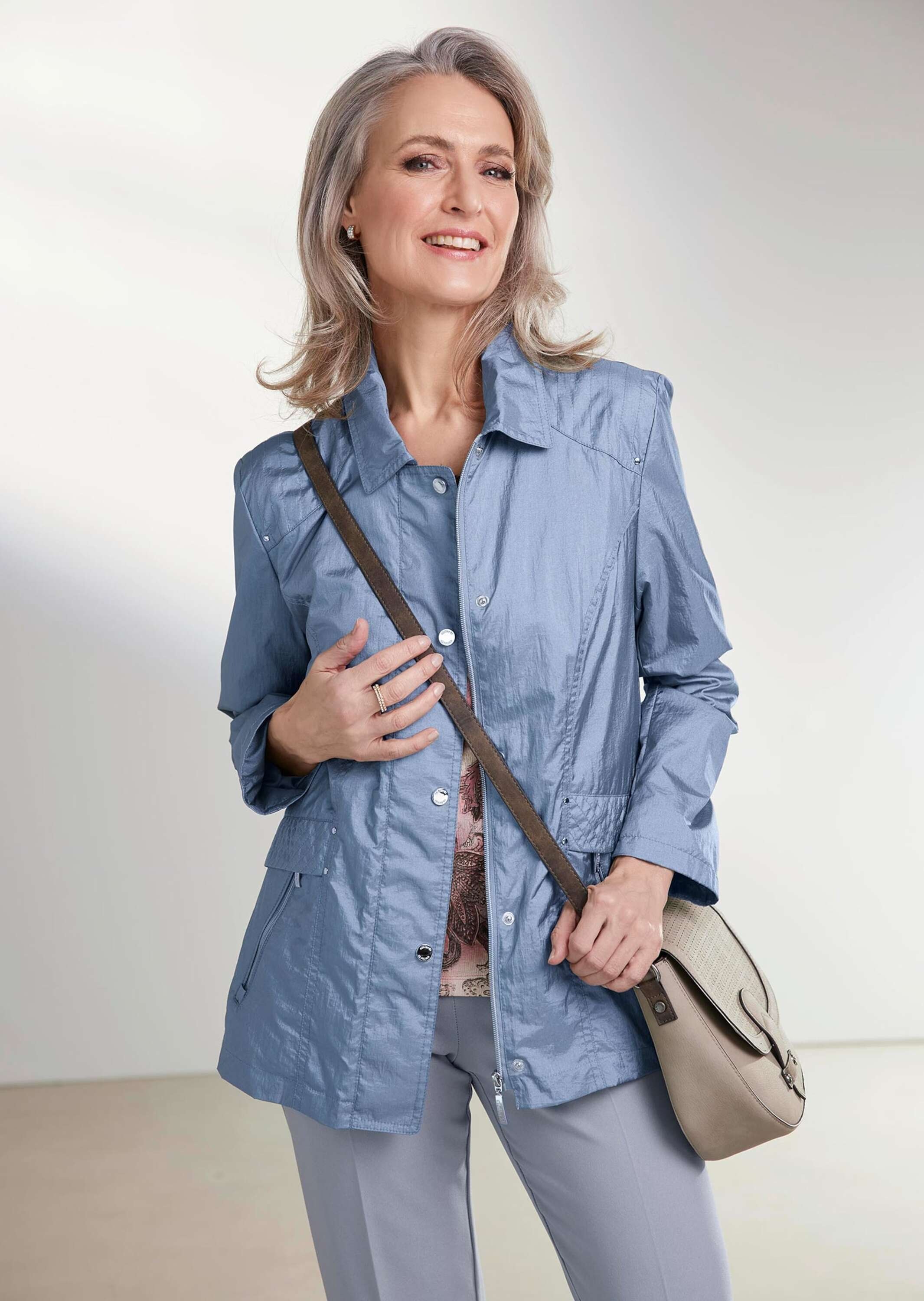 Goldner Jacket Women's Smoky Blue 52 3