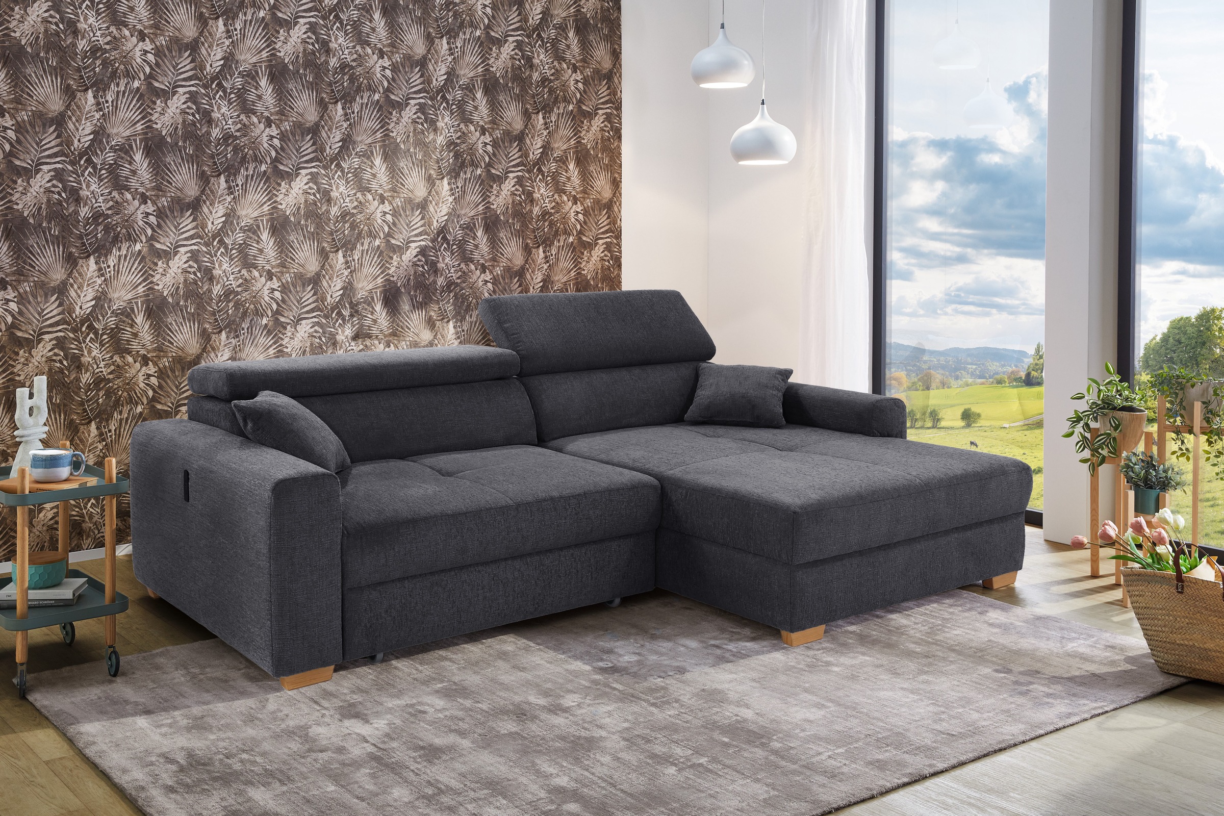 Jockenhöfer Gruppe Ecksofa "Slider, L-Form, 140kg Belastbarkeit je Sitzplat günstig online kaufen