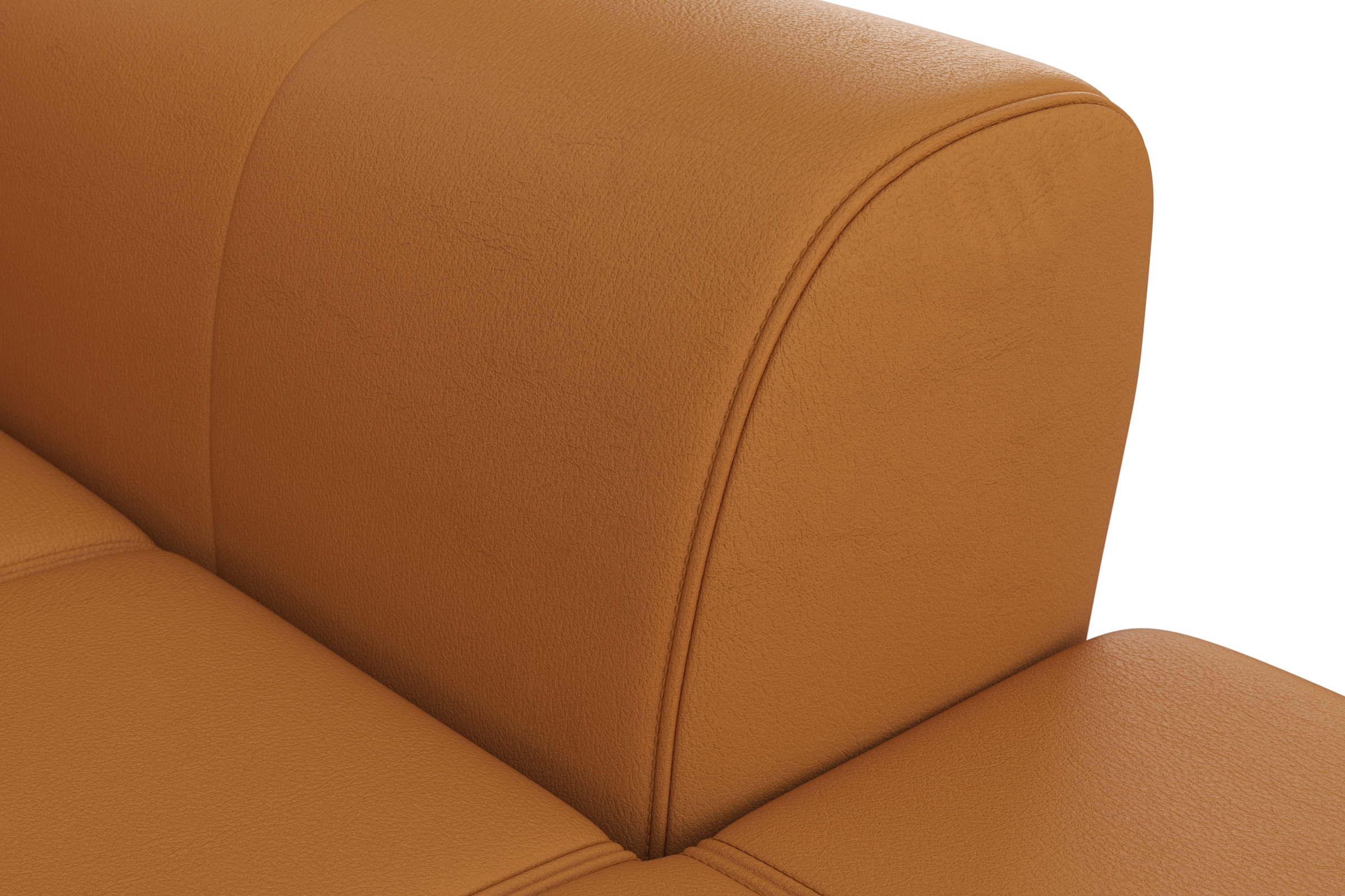 sit&more Ecksofa »Bendigo L-Form«, inklusive Sitztiefenverstellung, Bodenfreiheit 12 cm, in 2 Fußfarben