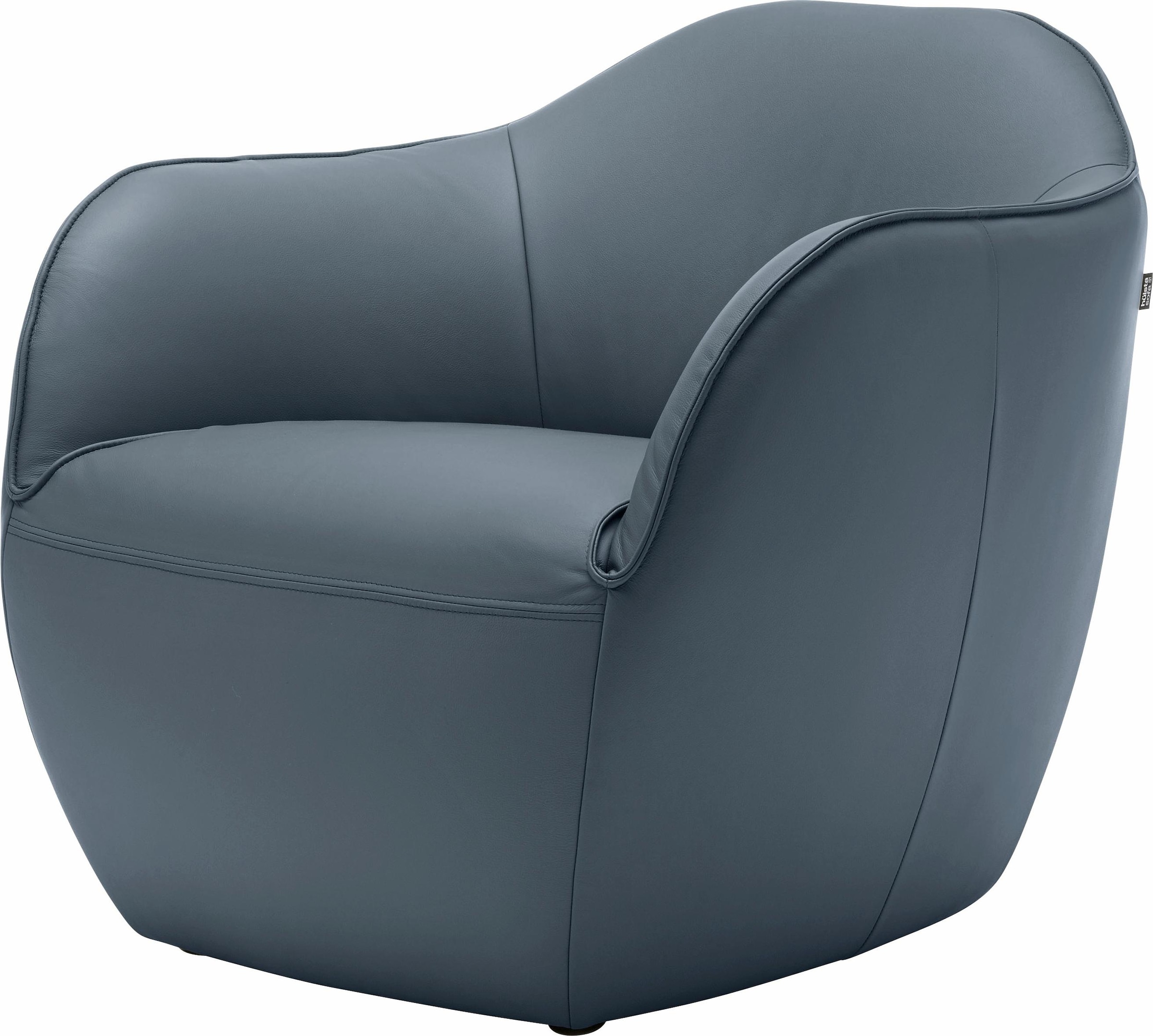 Creation BY ROLF BENZ Sessel "CR.480 Designsessel, Loungesessel, Breite 79cm" Wahlweise aus Leder oder Chenille