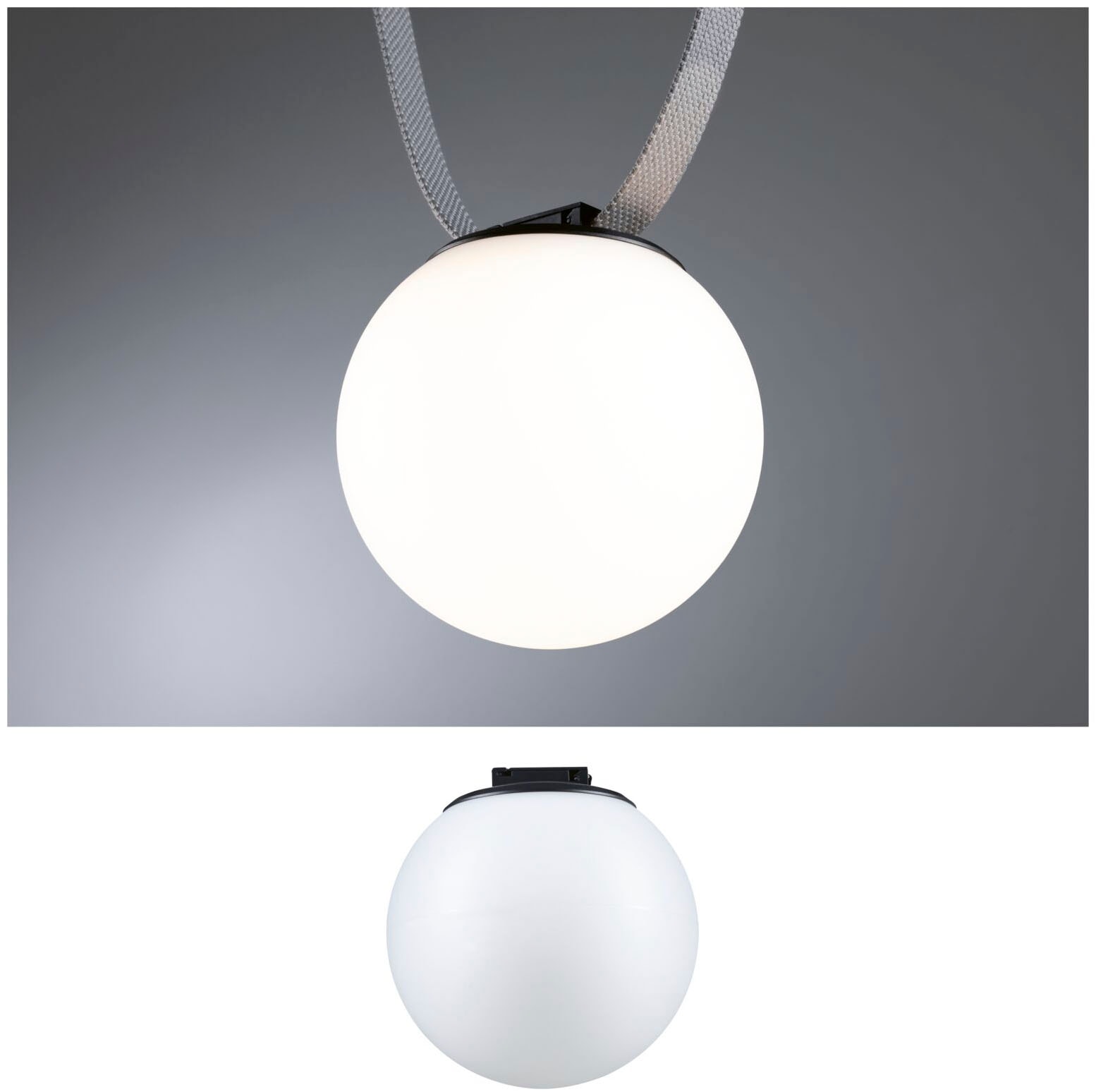 Paulmann Hängeleuchte »ULine Spot Ball 150mm 8W Schwarz«, 1 flammig