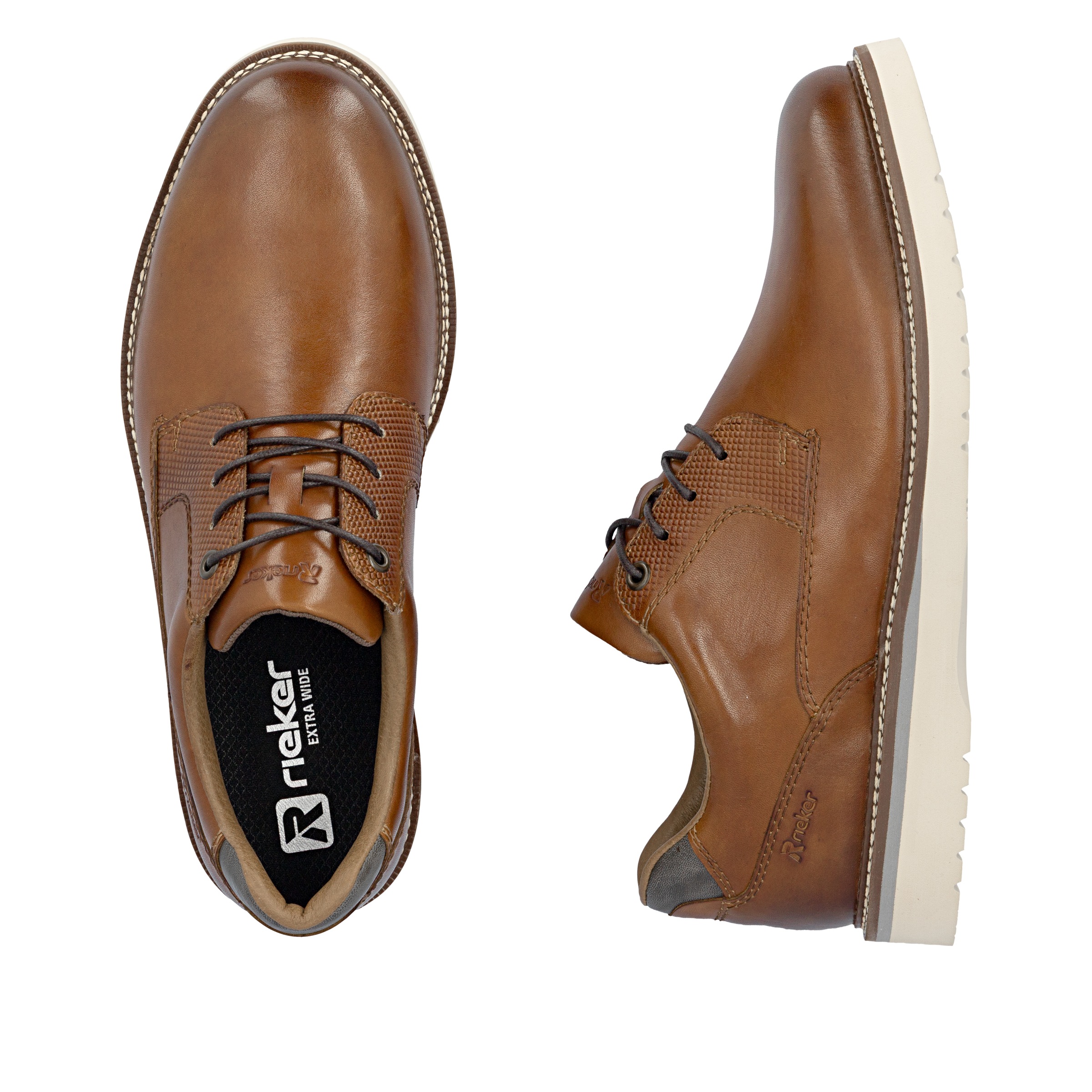 Rieker Schnürschuh  Halbschuh, Business-Schnürer in bequemer Form