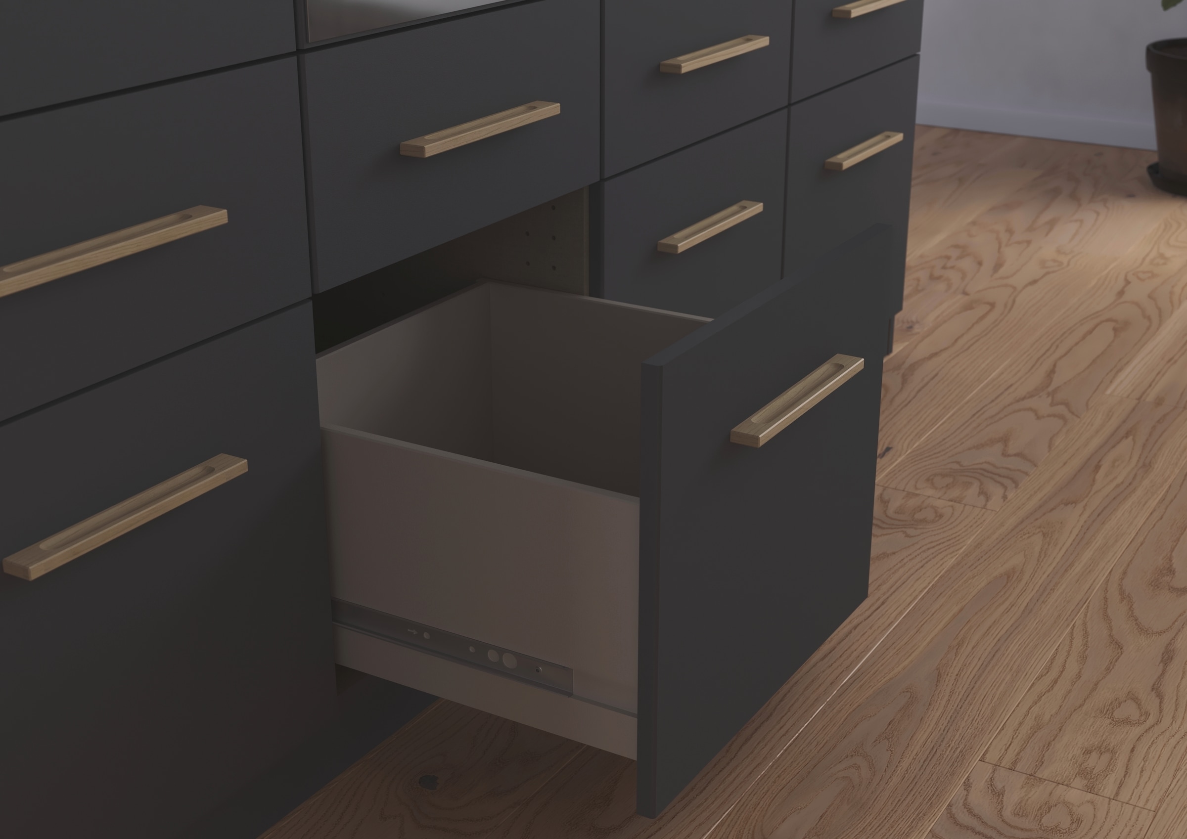 rauch Kleiderschrank »Kleiderschrank Schrank Garderobe Wäscheschrank DUNDEE«, (mit 3 Griff-Varianten), Schubladen in zwei Höhen, optional mit Spiegel MADE IN GERMANY