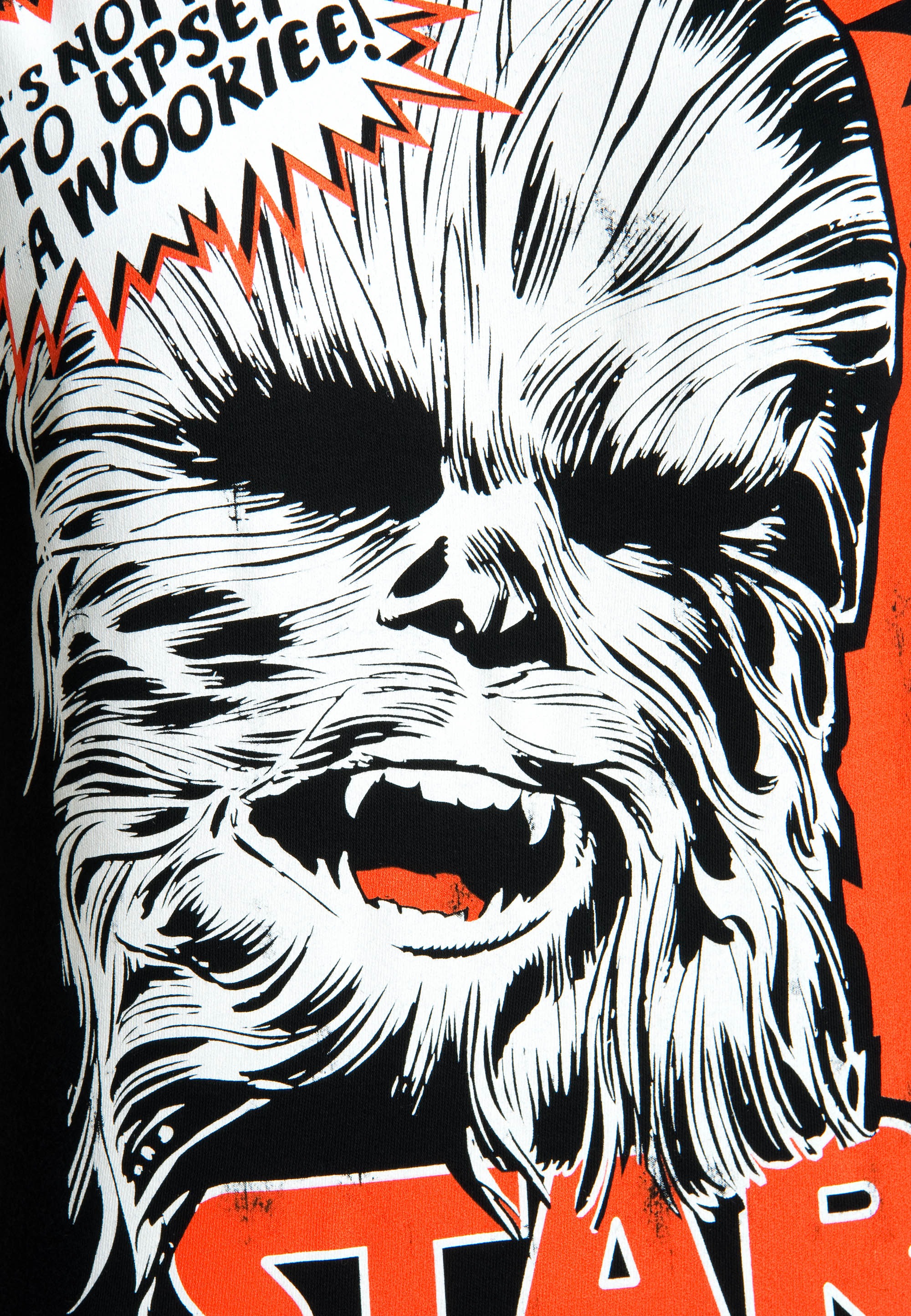 LOGOSHIRT T-Shirt »Chewbacca«, mit lizenziertem Originaldesign