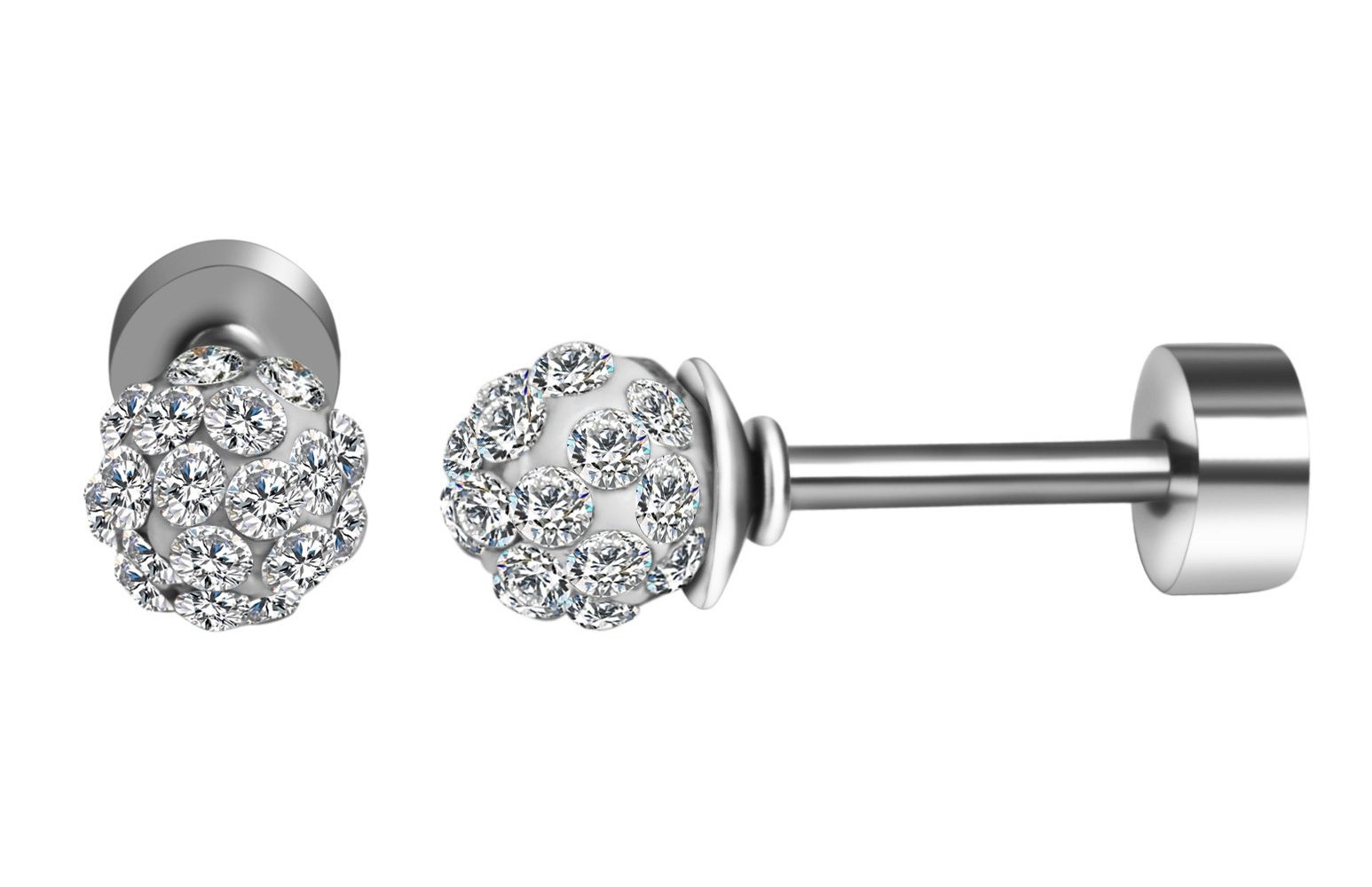 Adelia´s Paar Ohrhänger »Ohrringe – Ohrstecker aus Edelstahl« Schöne Geschenkidee zum Valentinstag