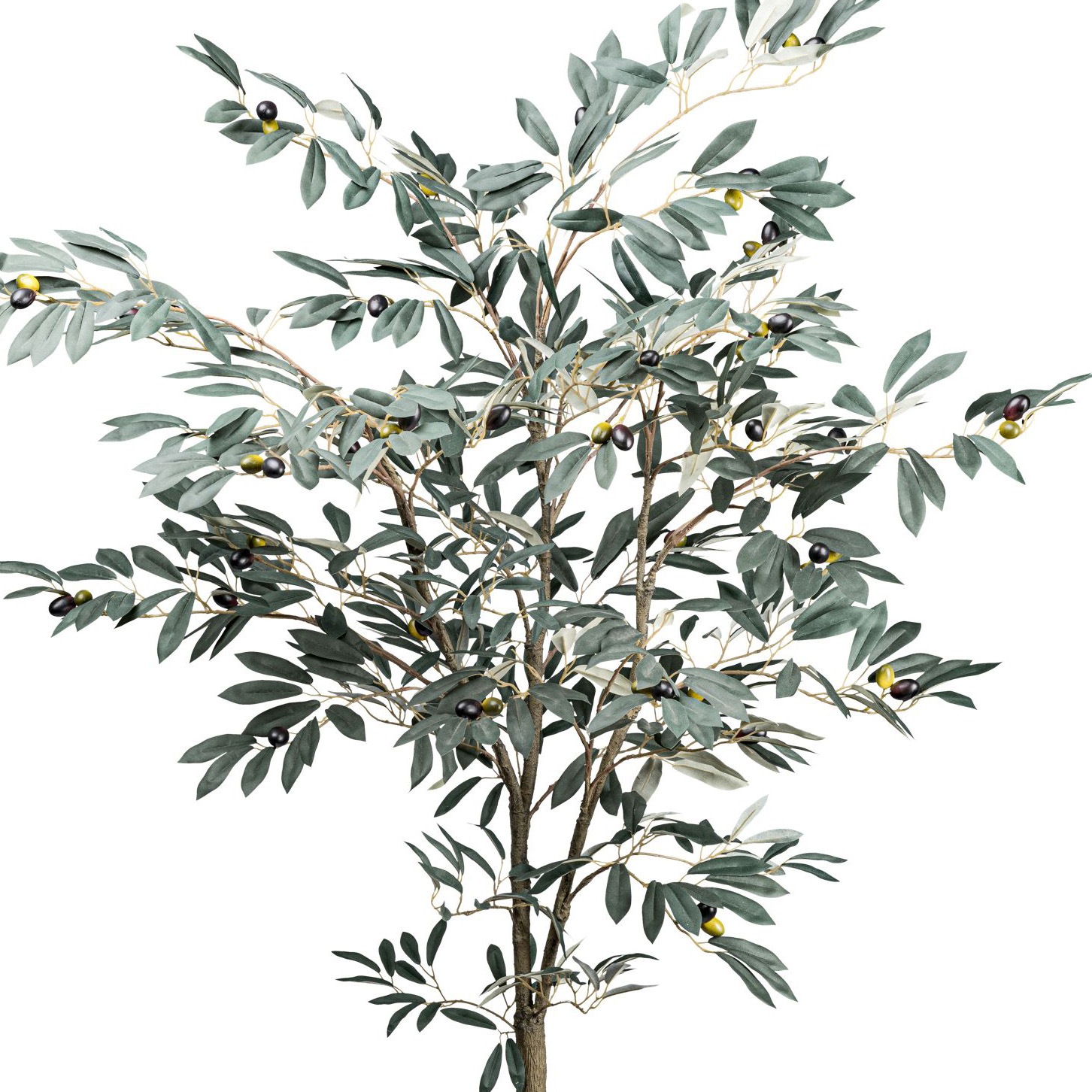 Creativ green Kunstbaum »Olive«, mit detailgetreuer Gestaltung