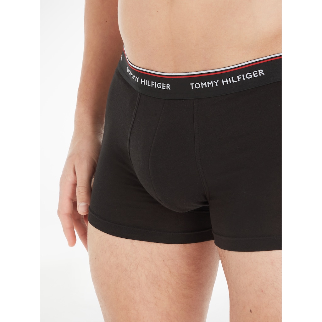 Tommy Hilfiger Underwear Boxer, (3 St.), mit Streifen und Logo-Schriftzug im Webbund