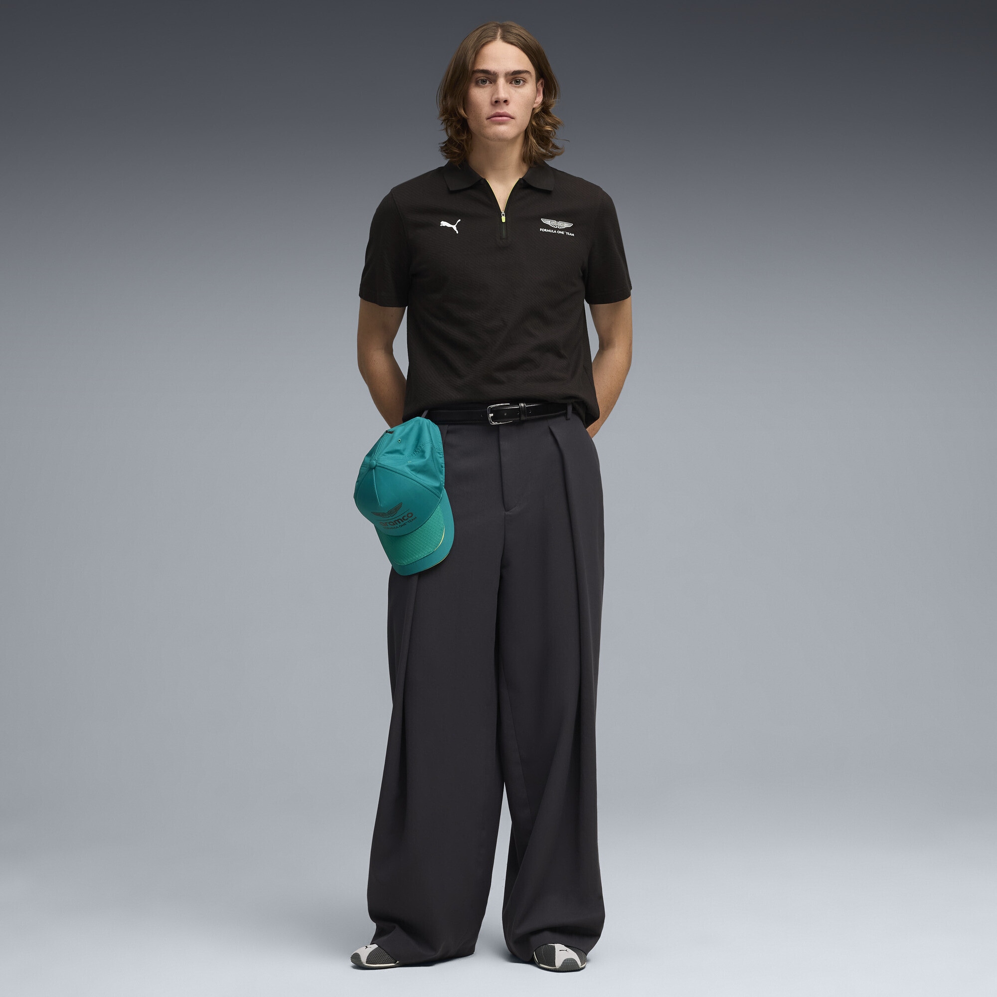 PUMA Poloshirt »PUMA x ASTON MARTIN ARAMCO F1® TEAM Jacquard Polo Herren«