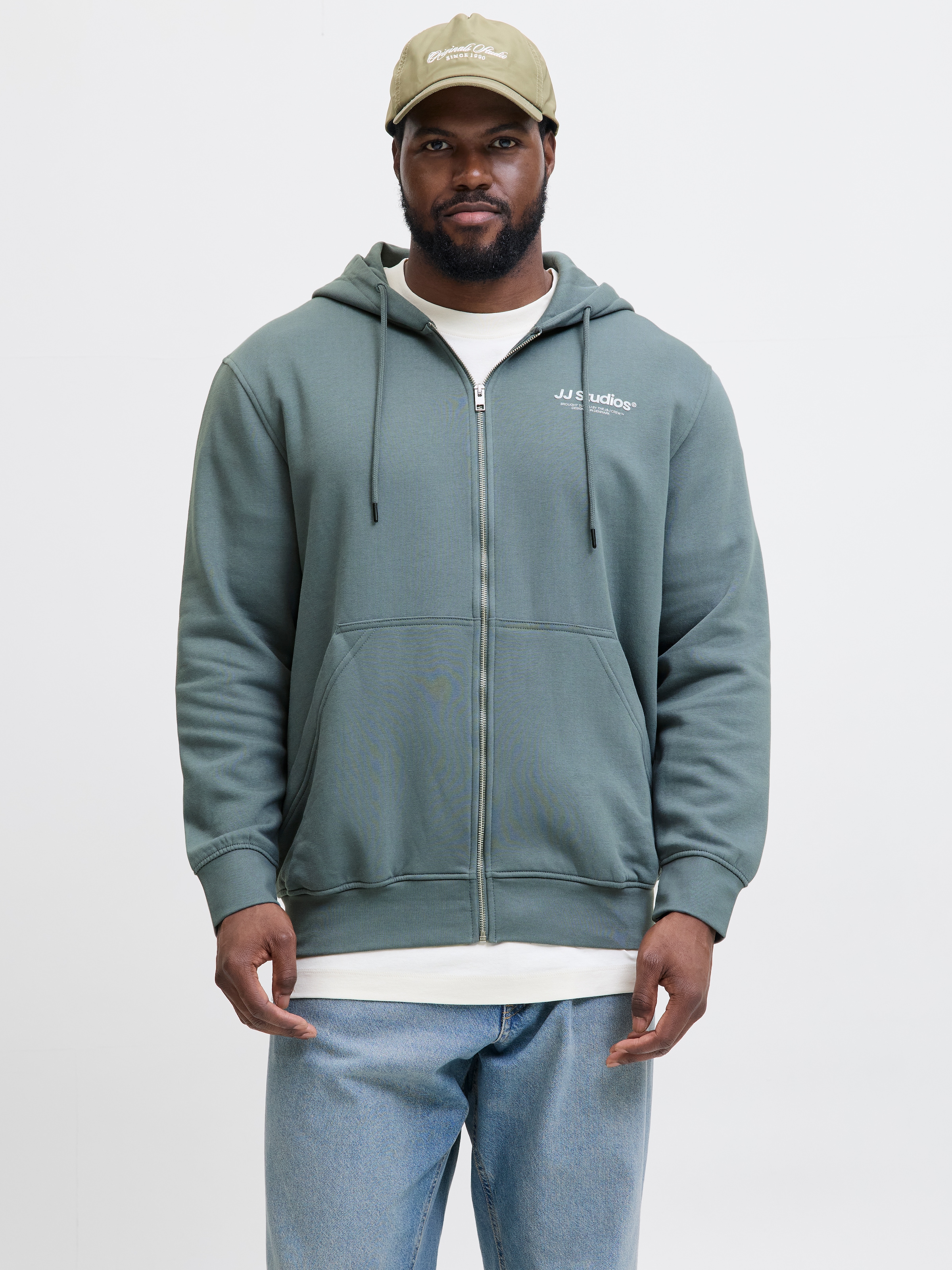 Jack & Jones PlusSize Kapuzensweatshirt "JJESOHO SWEAT ZIP HOOD NOOS PLS" günstig online kaufen