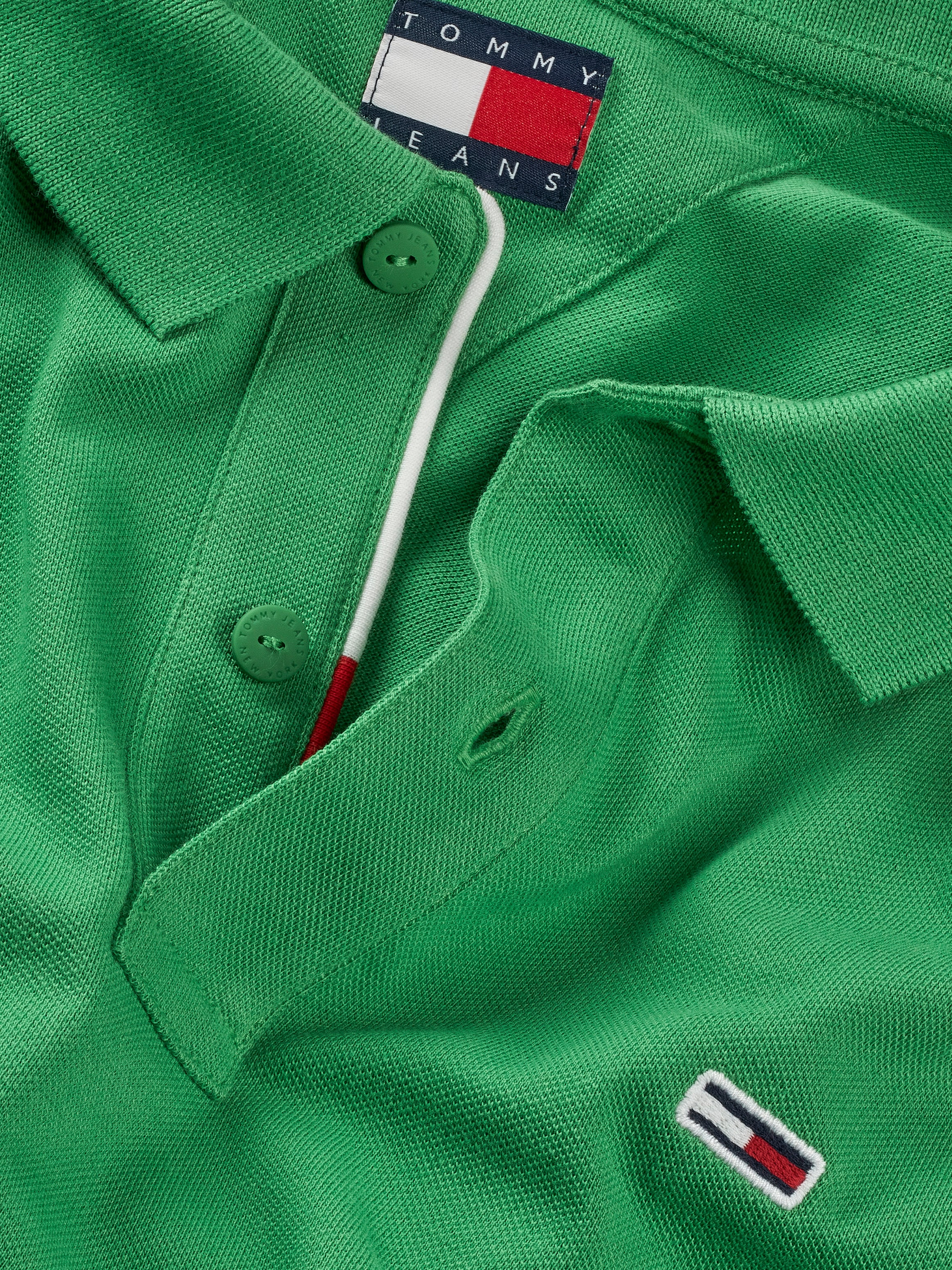 Tommy Jeans Poloshirt »TJM SLIM PLACKET POLO EXT«