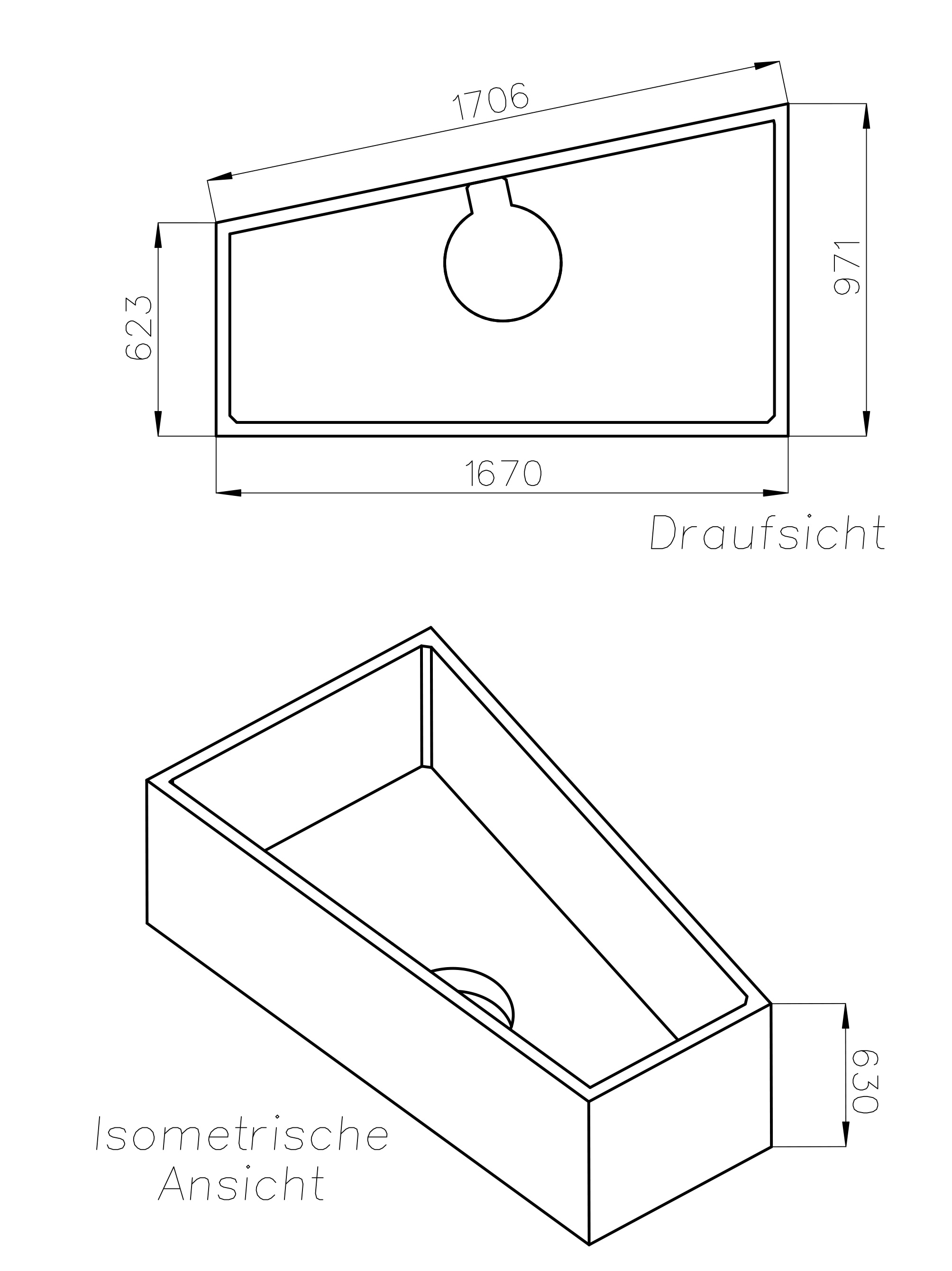 OTTOFOND Badewanne, (2 tlg.)