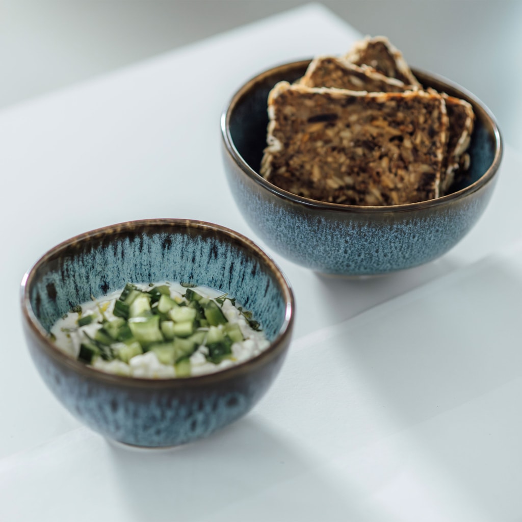 like. by Villeroy & Boch Schale »Reisbol Lave 210 ml 4er Set türkis«
