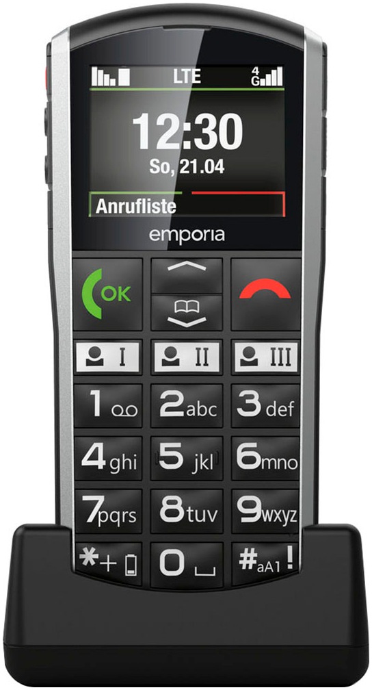 Emporia Handy »SIMPLICITY-LTE«, Schwarz