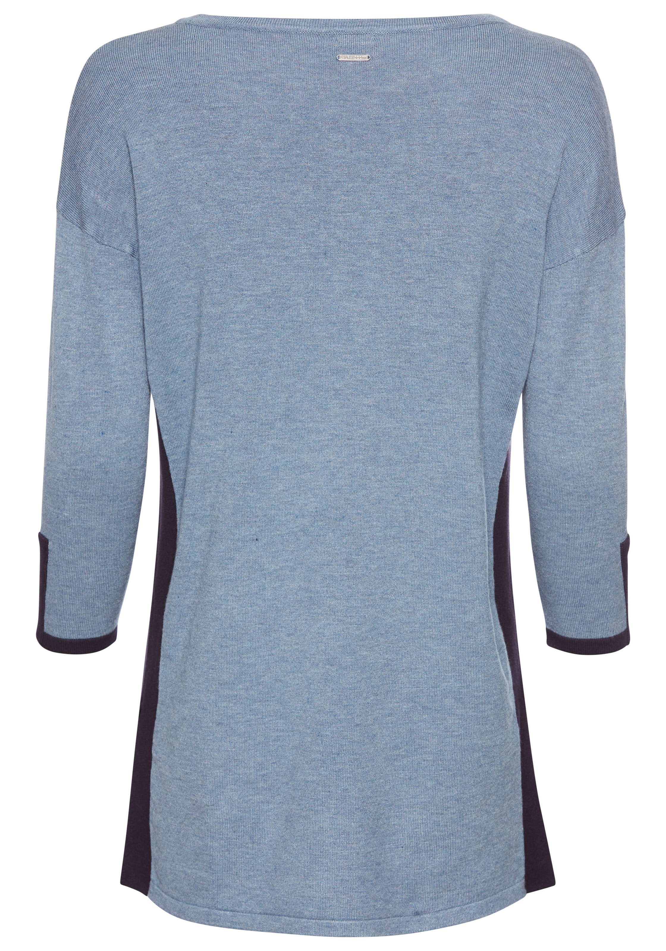Laura Scott Longpullover, in Kontrastfarben