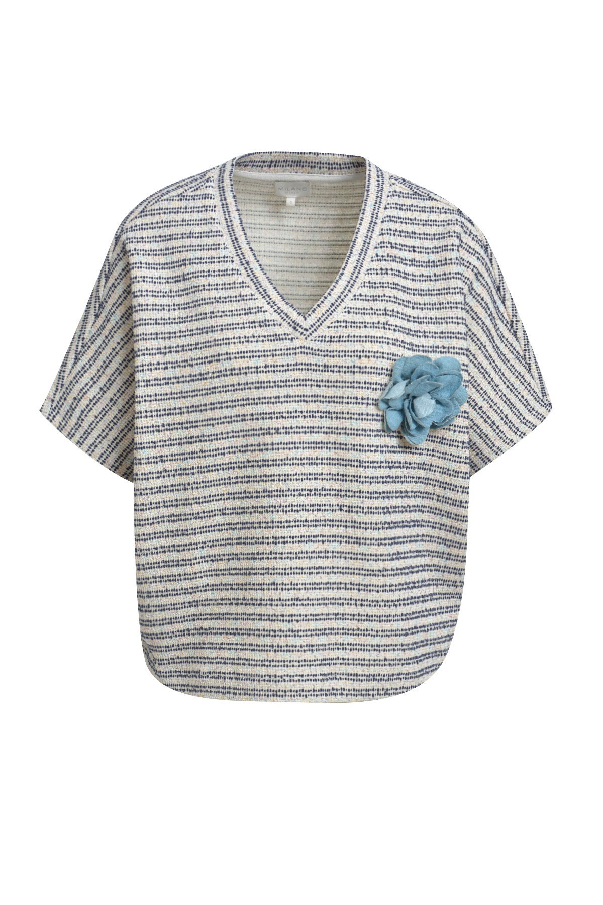 Milano Italy Sweater , in moderner Boxy-Form
