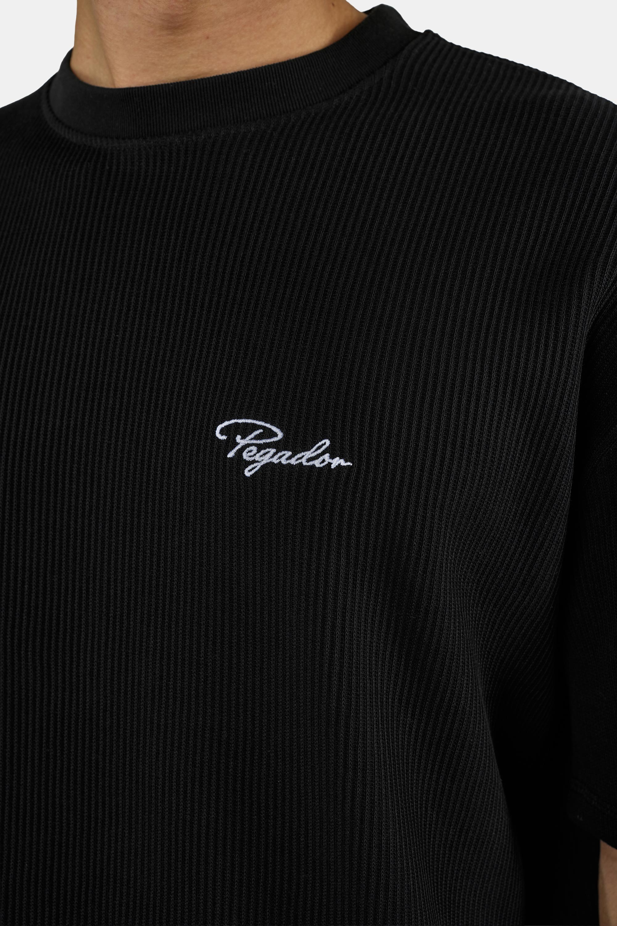 PEGADOR T-Shirt »Signar Oversized Rib Tee« Baumwolle, oversize