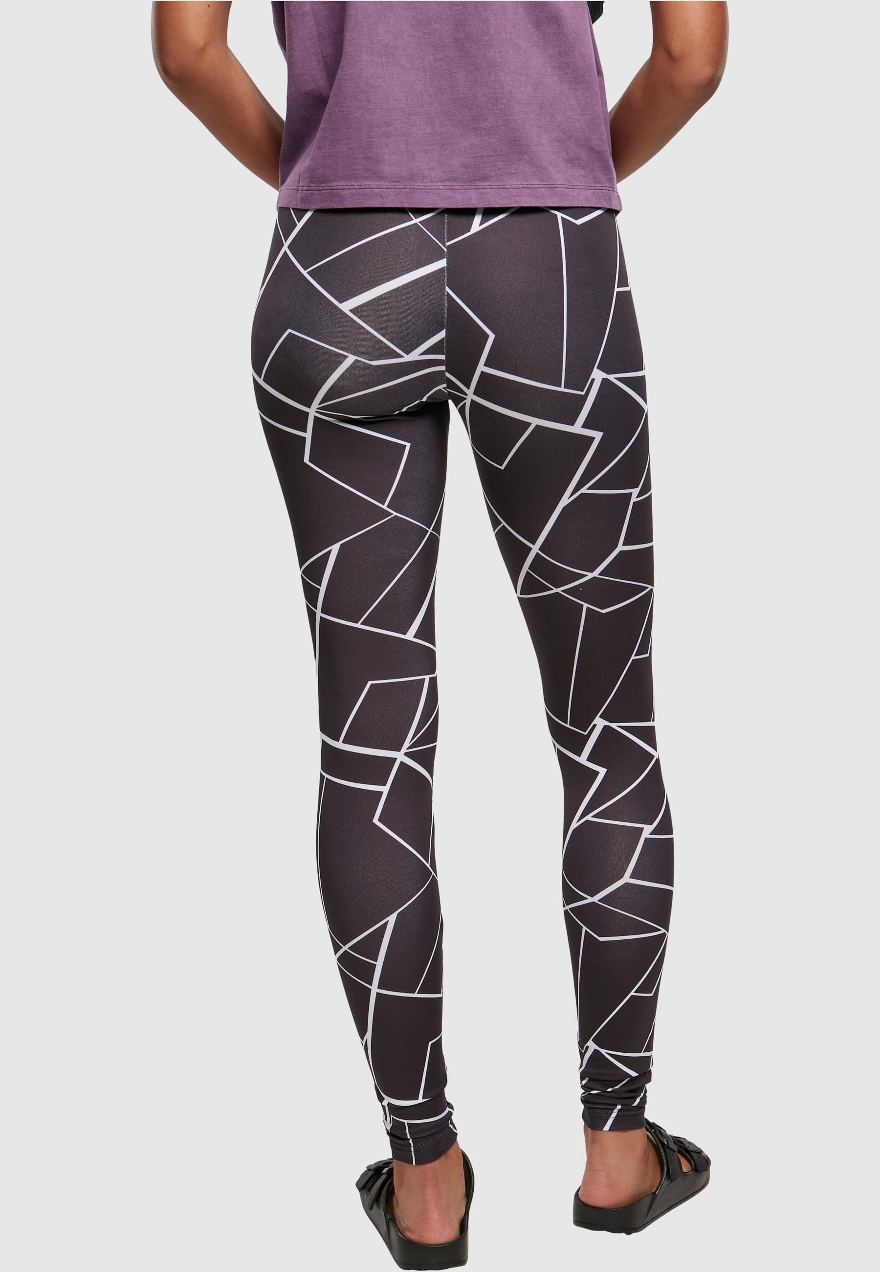 URBAN CLASSICS Leggings »Urban Classics Damen Ladies AOP Leggings«, (1 tlg.)