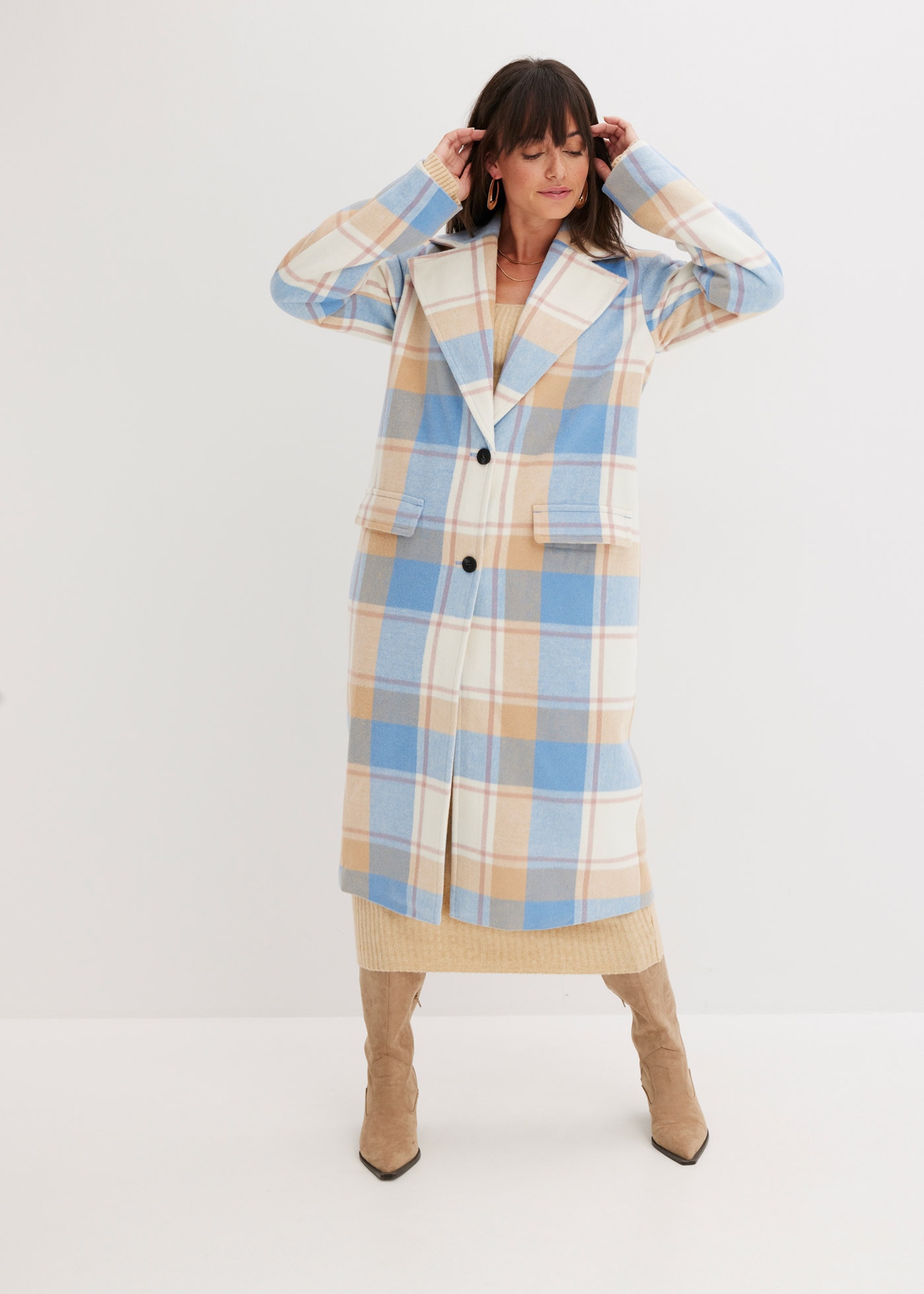 bonprix Langmantel »Oversize-Mantel n Wolloptik«, Oversize-Mantel n Wolloptik
