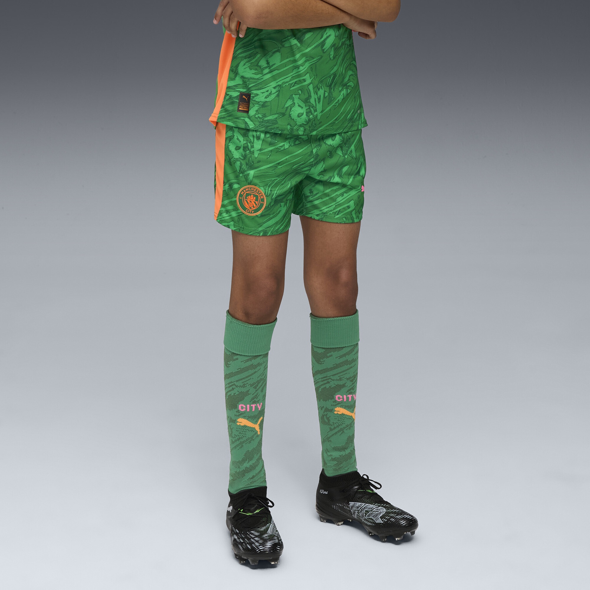 PUMA Sporthose »Manchester City 25/26 Torwartshorts Jugendliche«