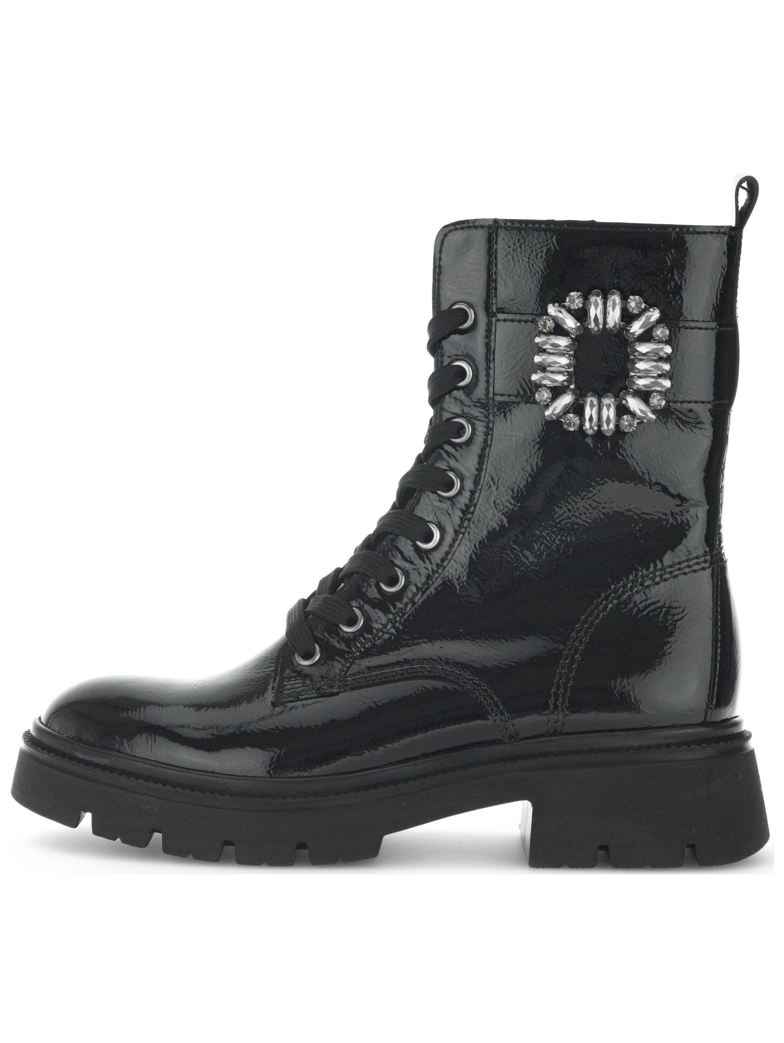 Gabor Schnürstiefelette "Gabor Stiefelette Leder/Textil" günstig online kaufen