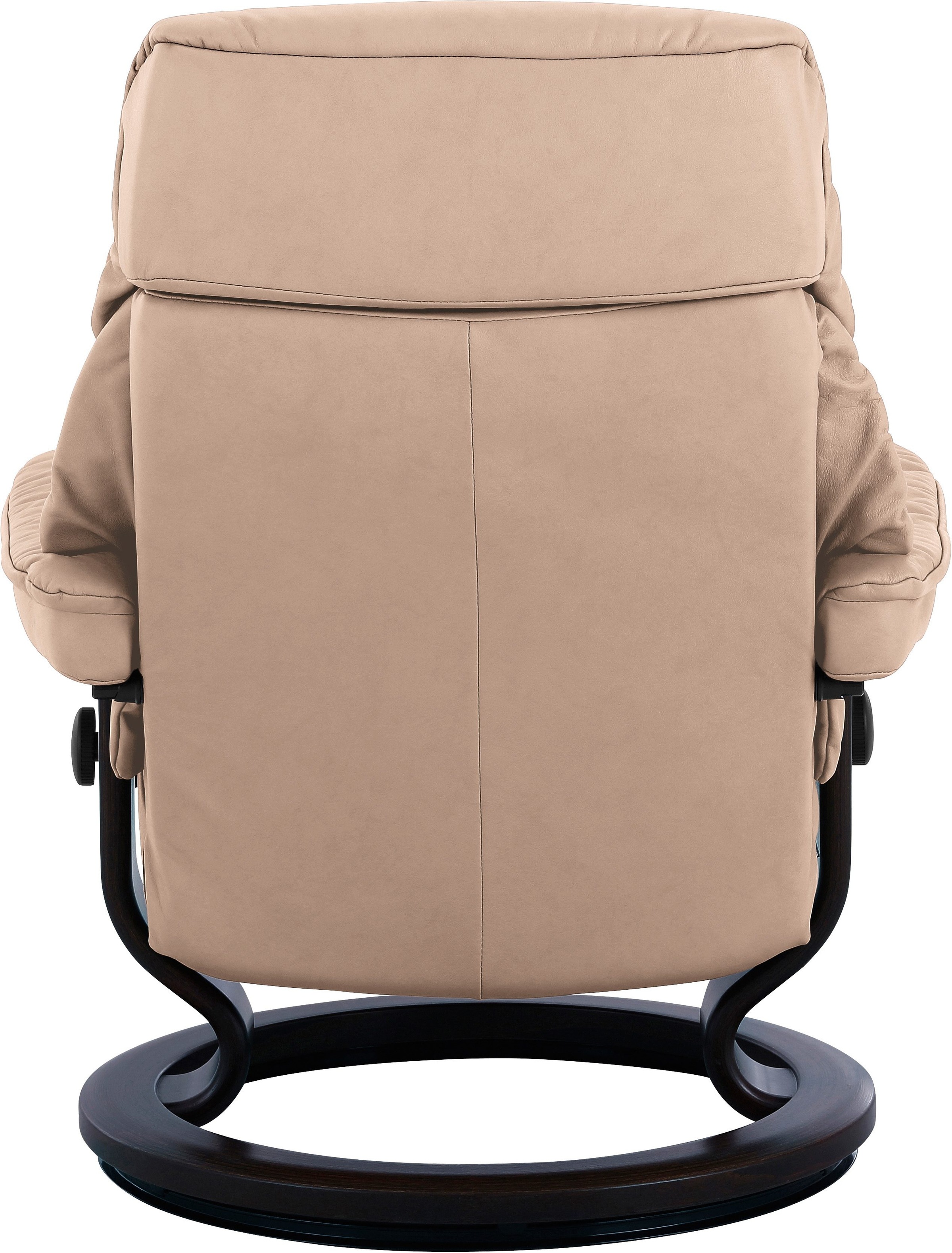 Relaxsessel STRESSLESS "Ruby", beige (sand paloma), B:79cm H:98cm T:76cm, Leder PALOMA: Paloma ist ein durchgefärbtes Semianilin-Möbelleder mit natürlicher Narbung. Es wurde mit einer leichten Oberflächenbehandlung versehen, um es beständiger zu machen. P 7