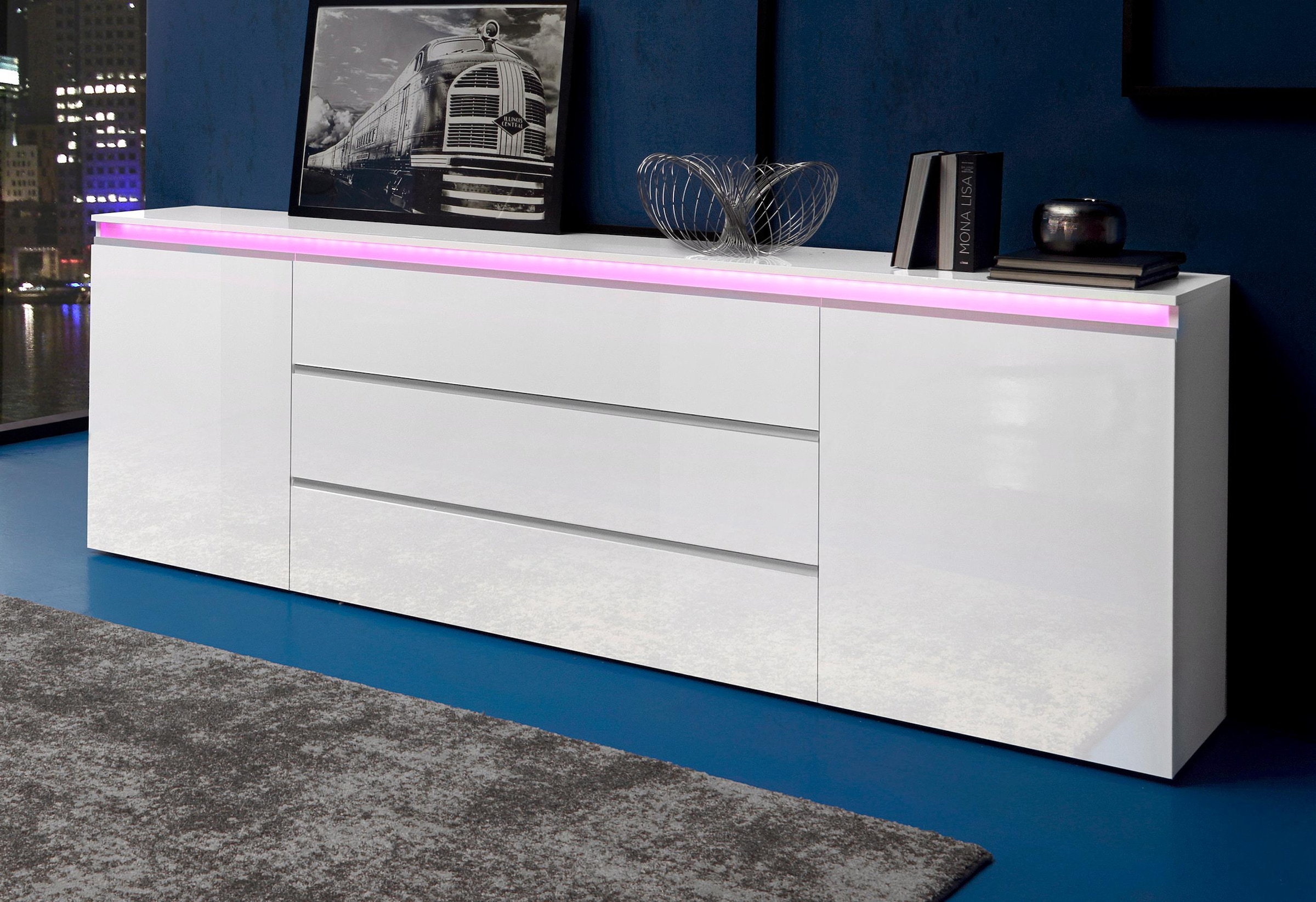 INOSIGN Sideboard »Magic«, Breite 240 cm, ohne Beleuchtung