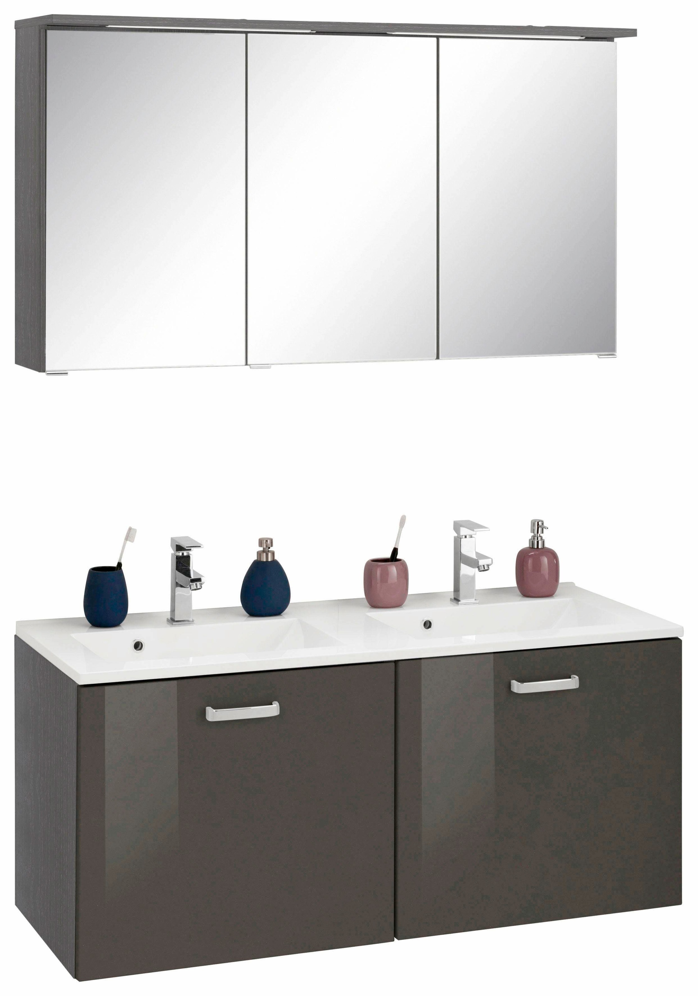 welltime Badmöbel-Set "Ravenna" 2 Stk. tlg. günstig online kaufen