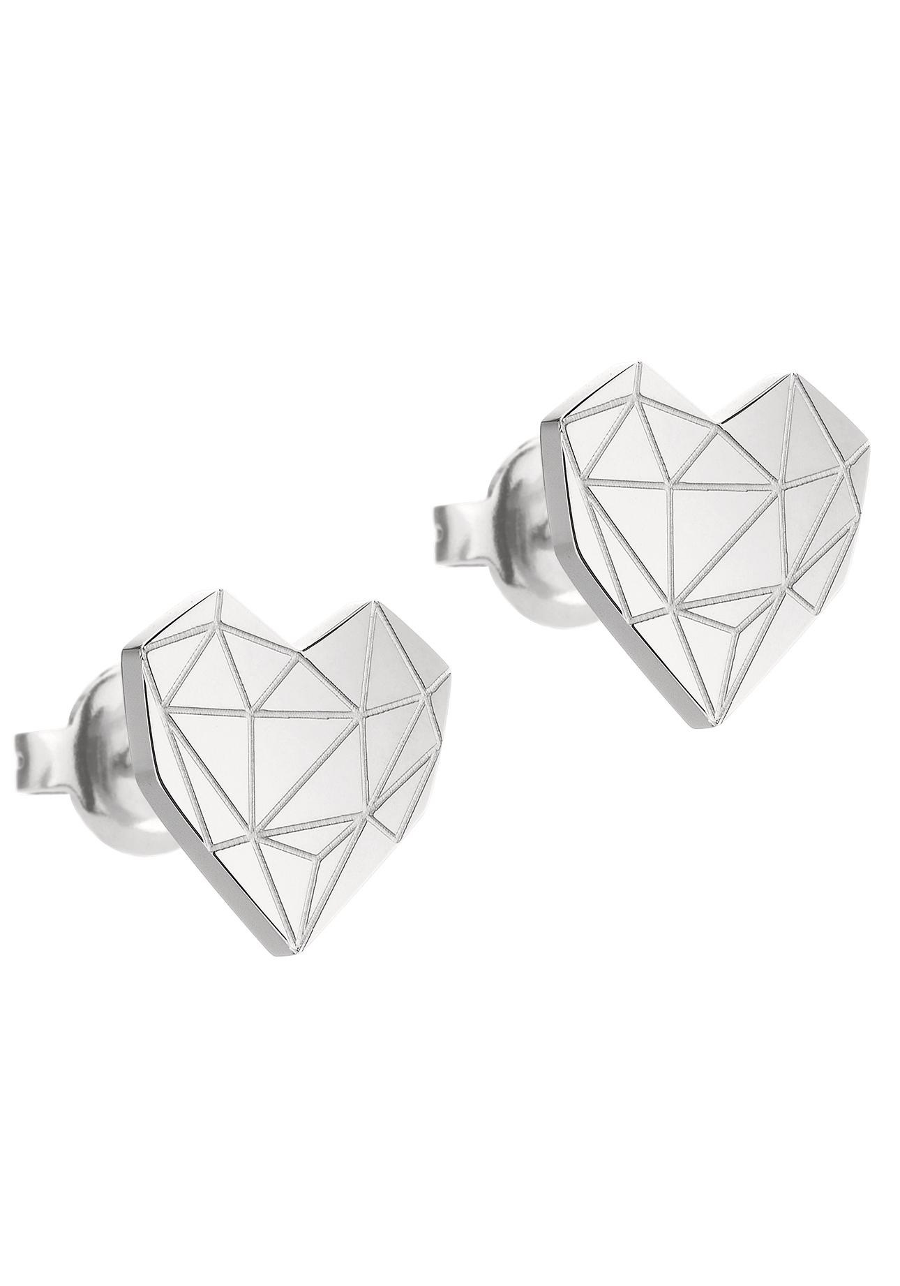 Liebeskind Berlin LJ-0307-E-11 Heart Earrings Silver