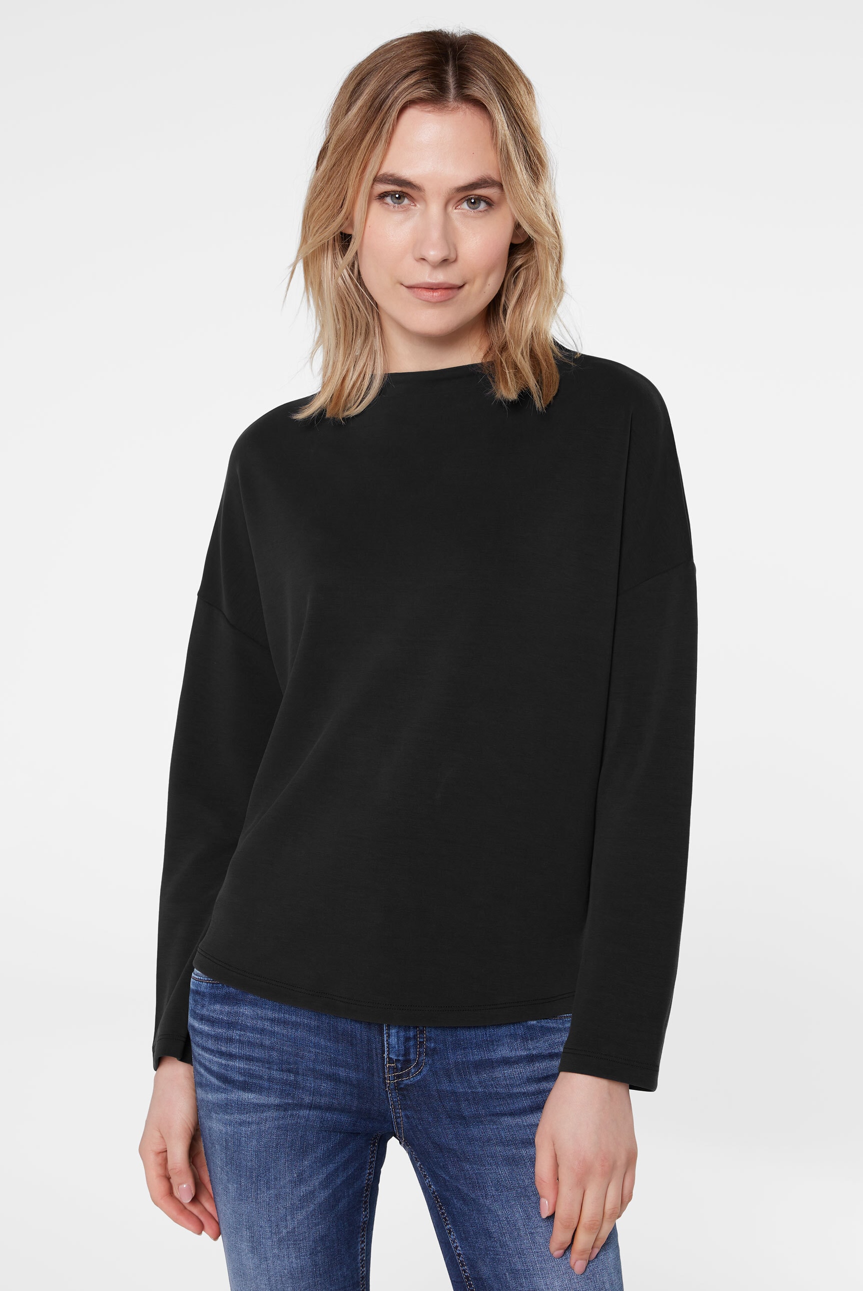 SENSES.THE LABEL Sweater, mit überschnittenen Schultern günstig online kaufen